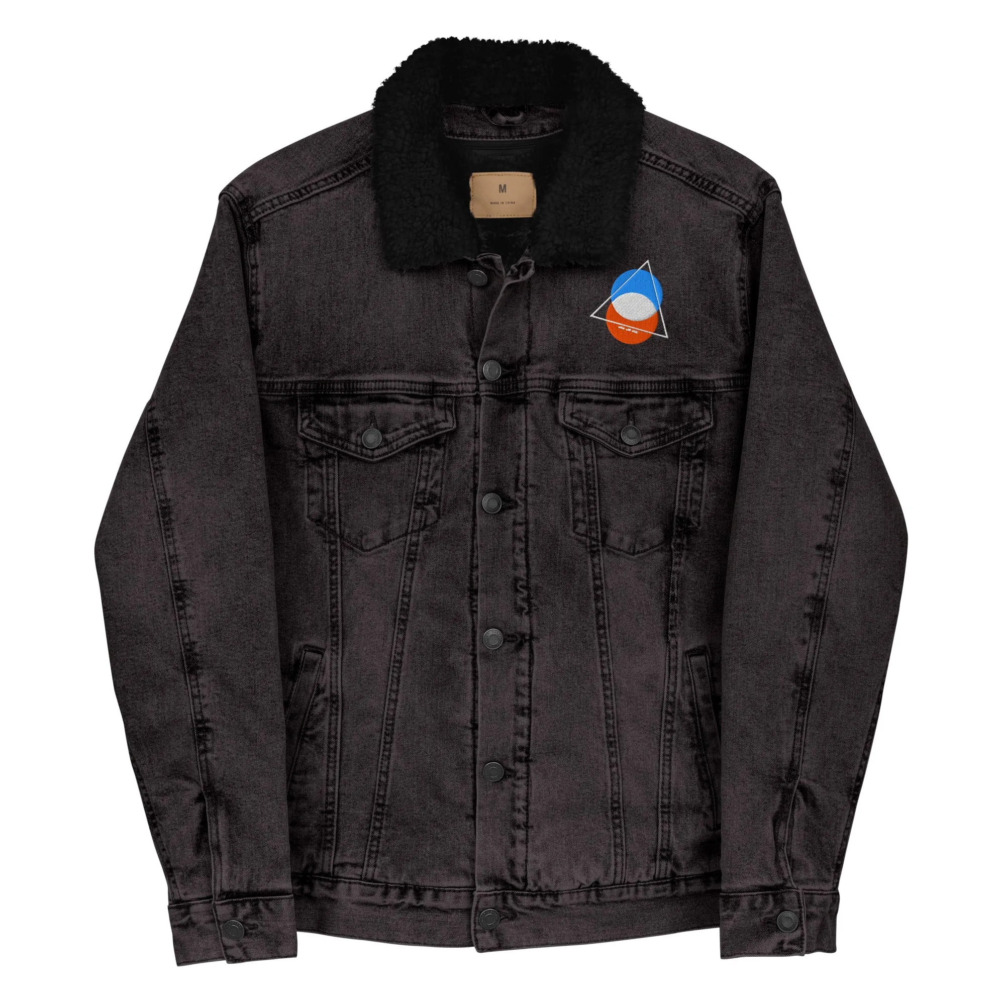 DYNAMIC Unisex Denim Sherpa Jacket