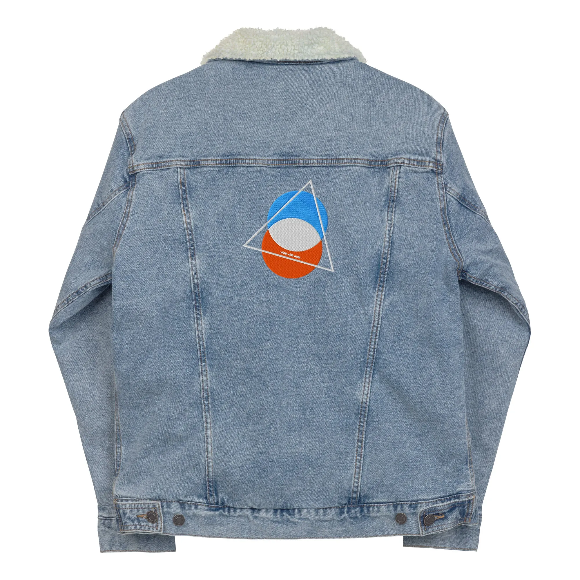 DYNAMIC Unisex Denim Sherpa Jacket