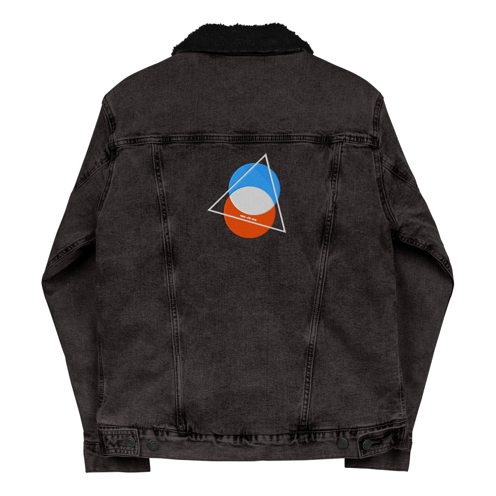 DYNAMIC Unisex Denim Sherpa Jacket