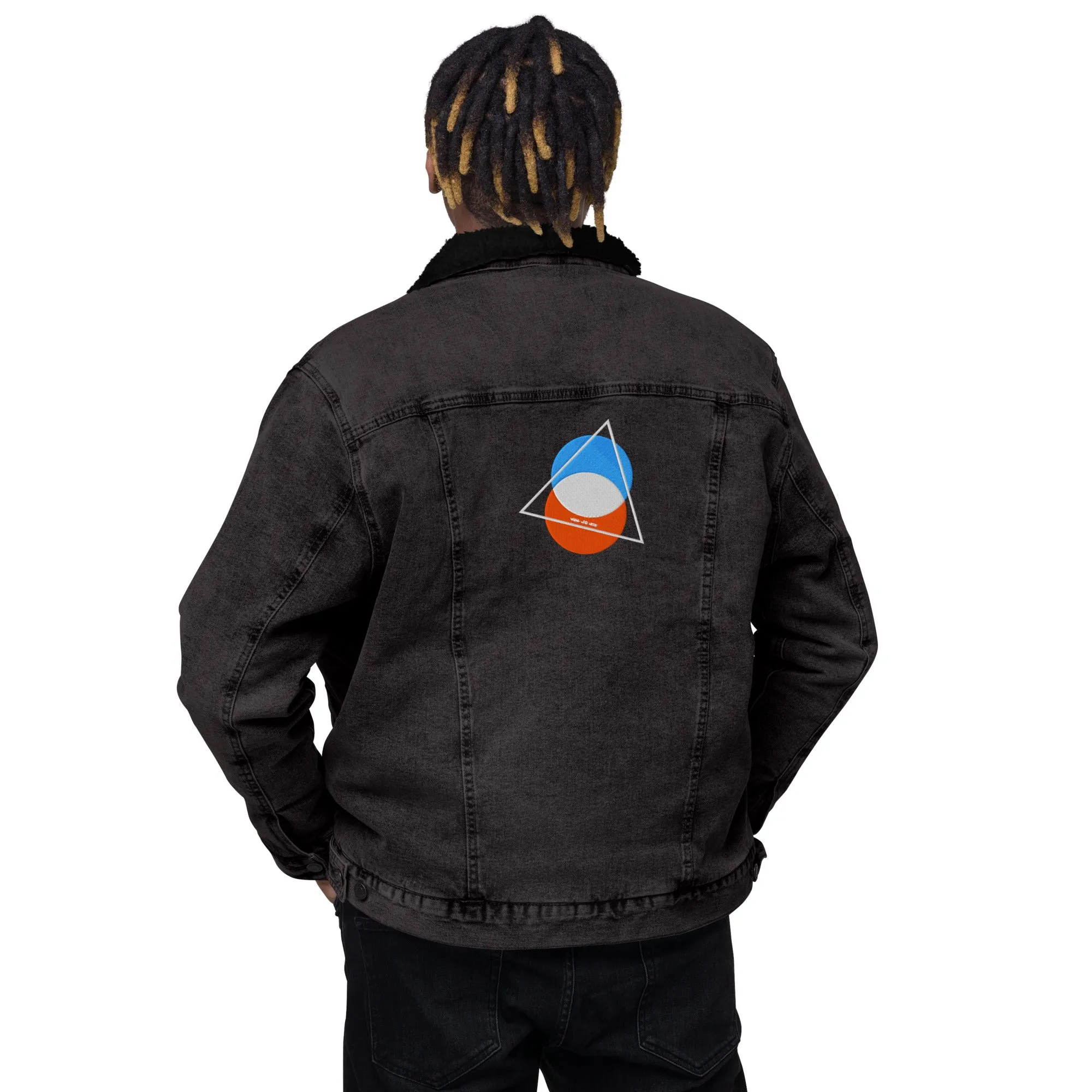 DYNAMIC Unisex Denim Sherpa Jacket