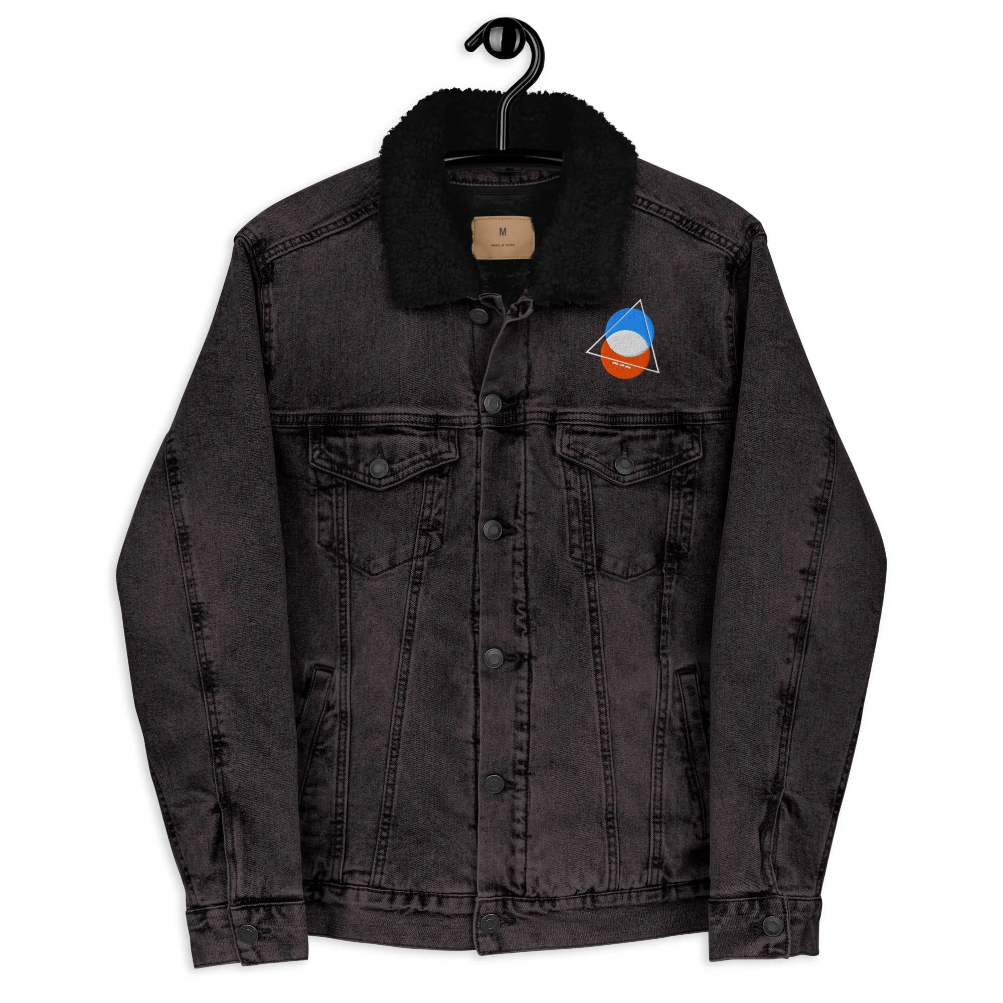 DYNAMIC Unisex Denim Sherpa Jacket