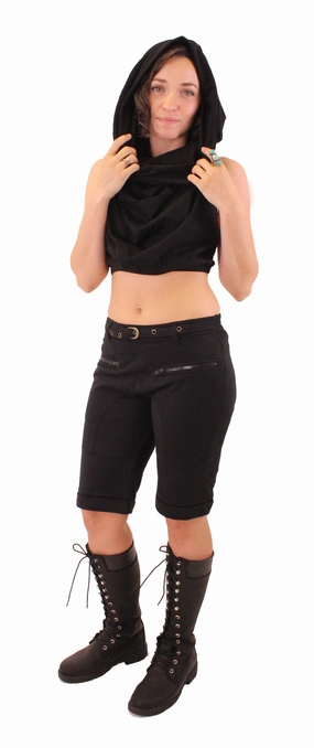 Recycled Fiber Blend SeamFreeShoulder Triforce Top