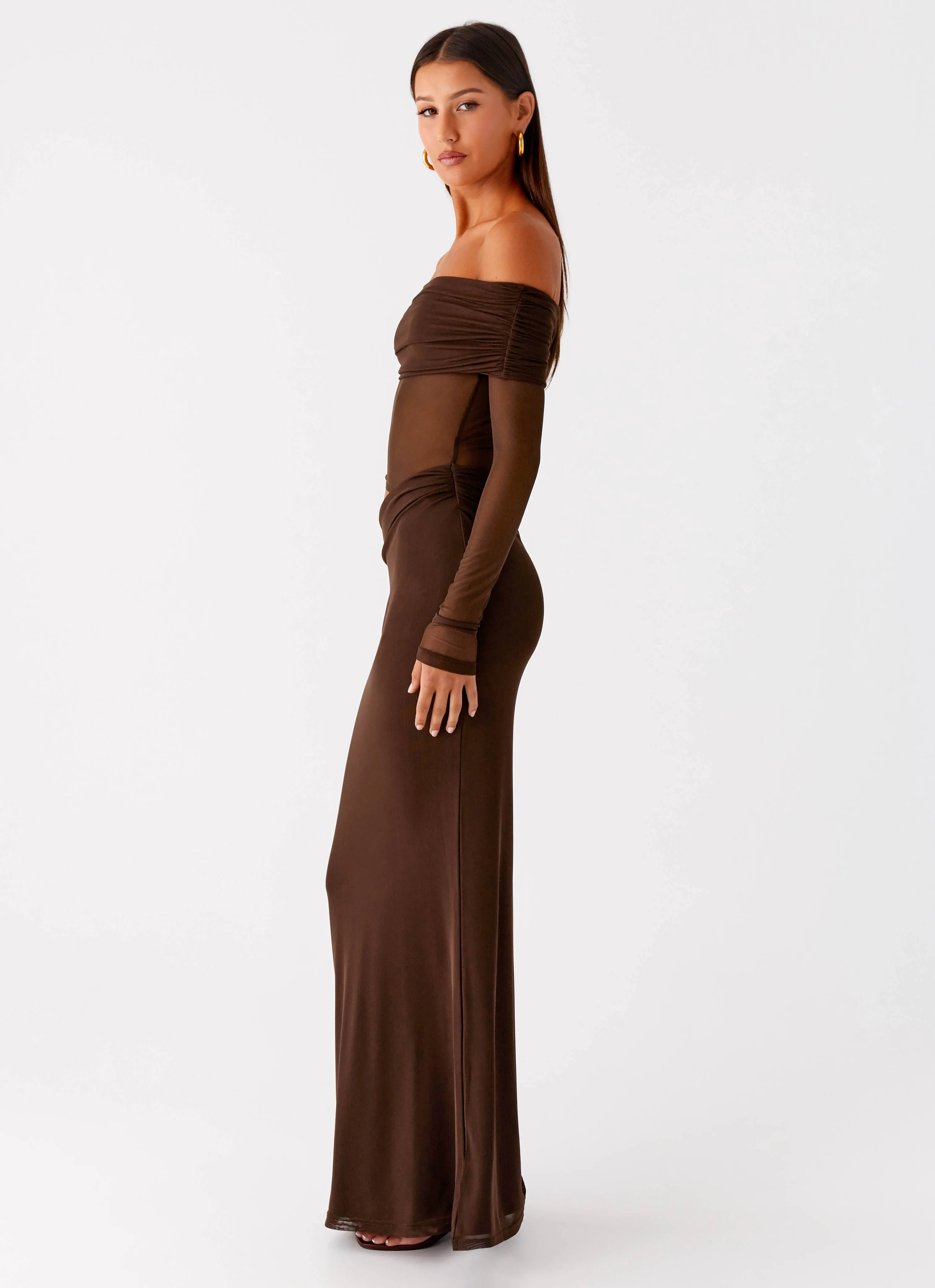 Relax Layers Emery Maxi Dress - Chocolate