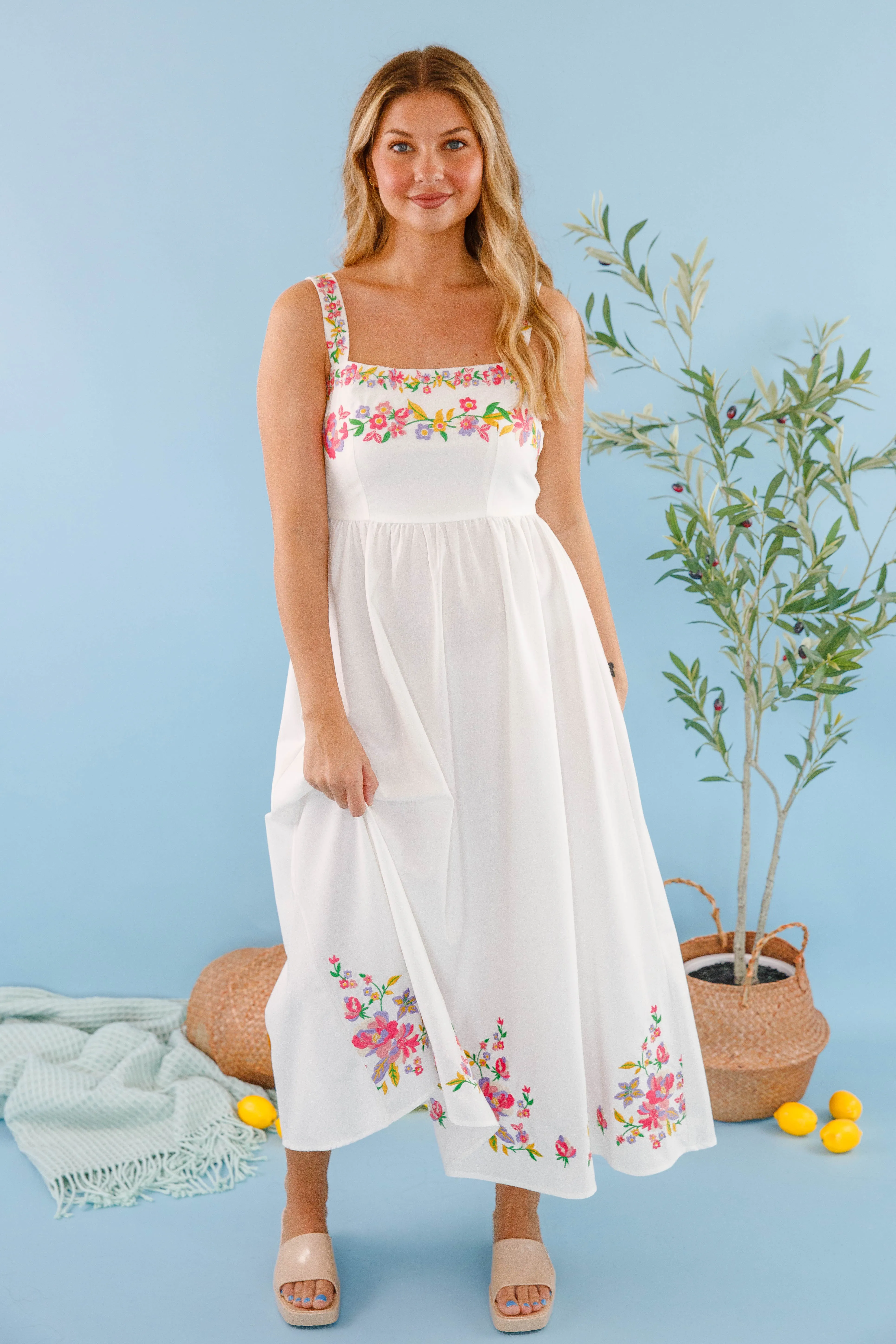 Easy Inspiration Maxi Dress Smart and Chic