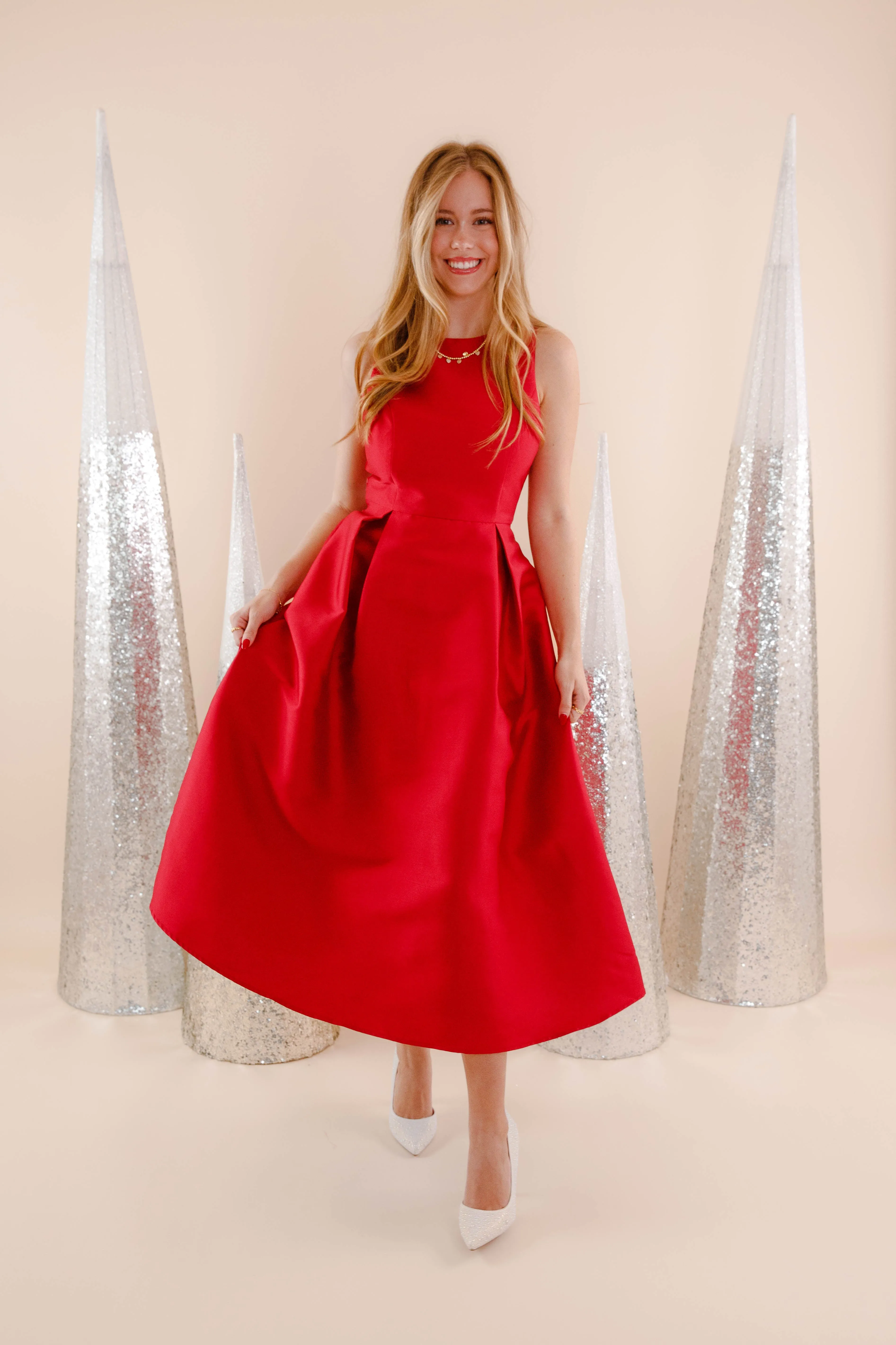 Joyful Times Midi Dress Signature-Style