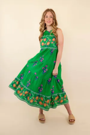 Dressy Glow Charming Comfort RESTOCK: Let's Find Out Midi Dress