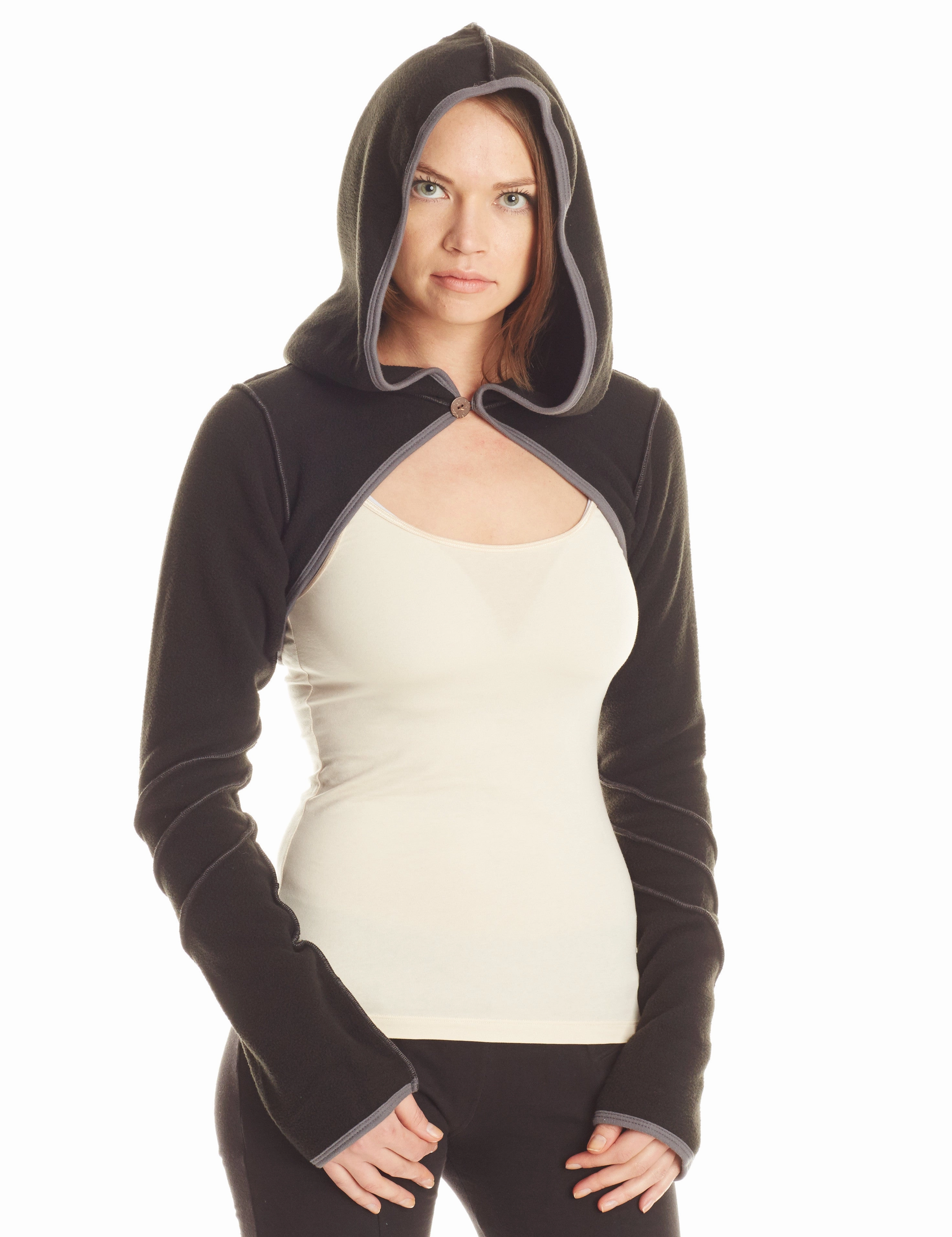 Fleece Pixie Shrug Spring Layer