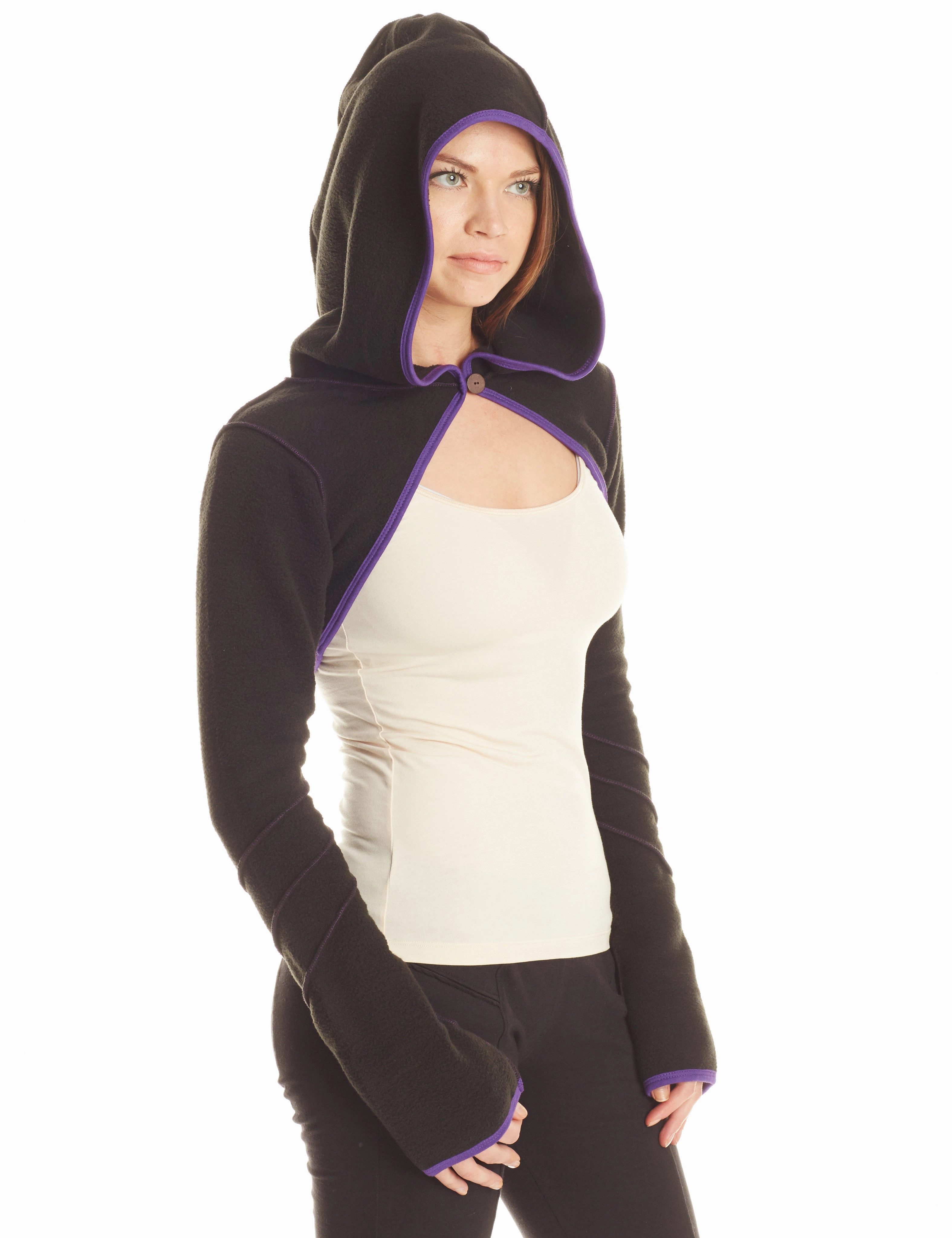 Smart Casual Piece Fleece Pixie Shrug