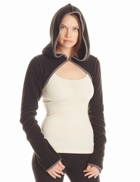 Fleece Pixie Shrug Airy Cloth