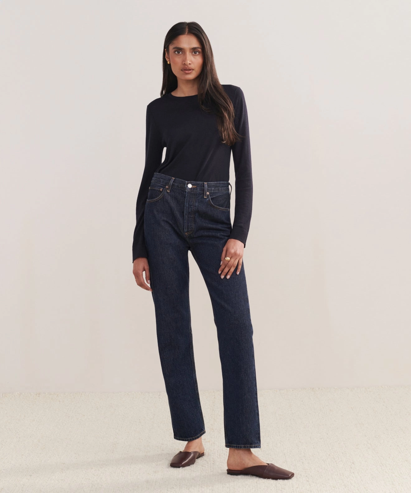 ReinforcedKnees 90's Pinch Waist Long Jean