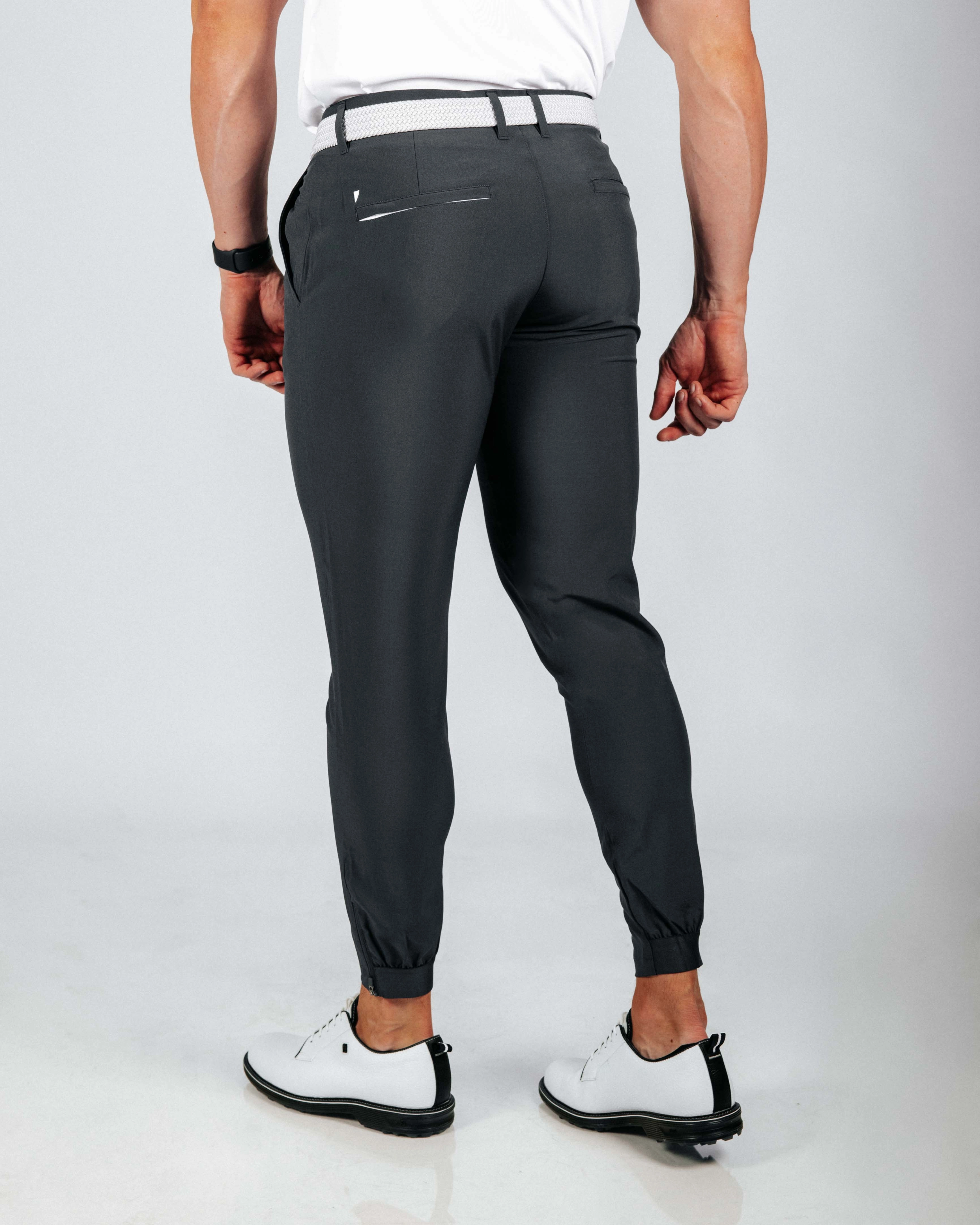 StainResistantFinish Men's Dark Gray Golf Jogger