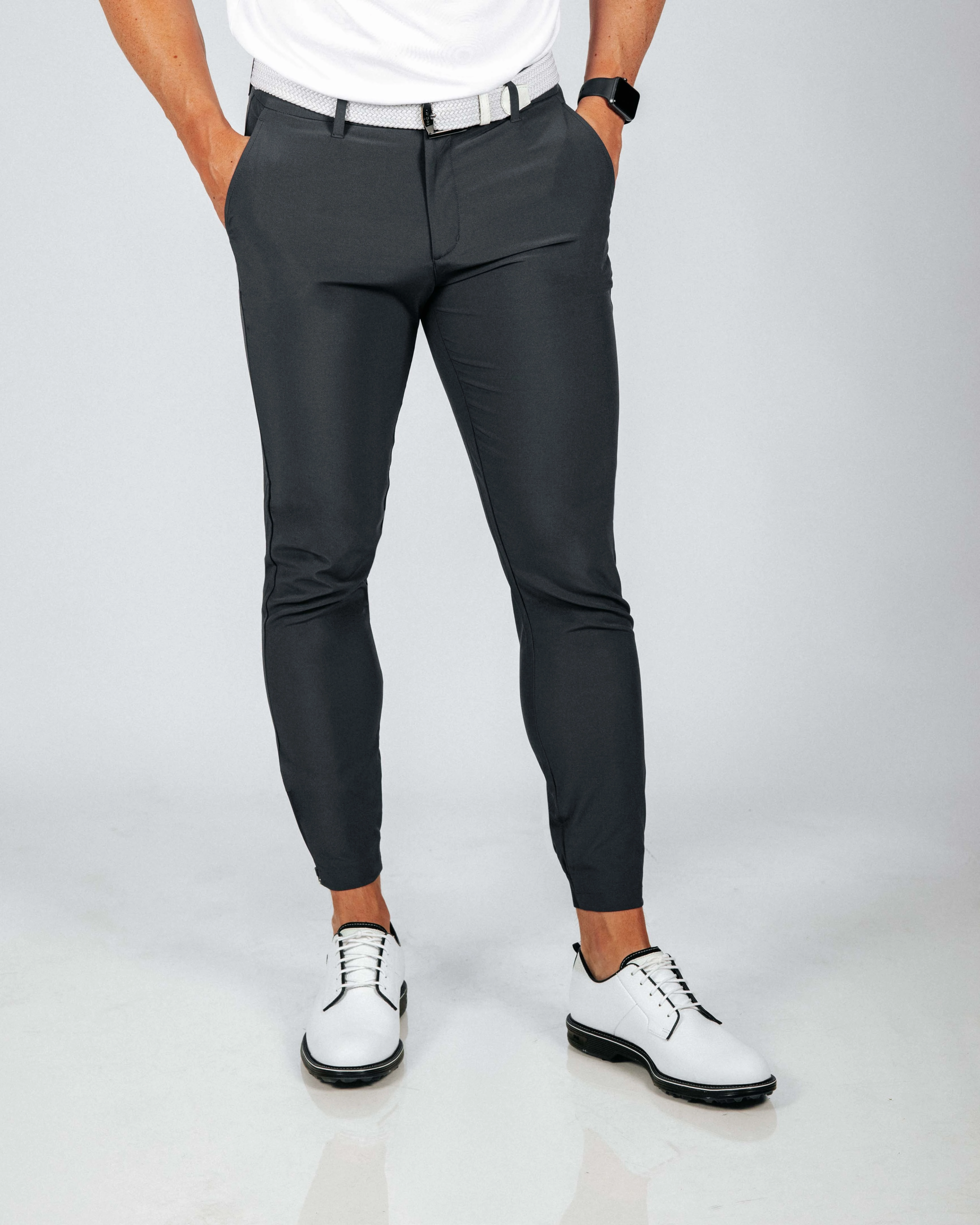 Chilly Comfort NonRestrictiveFit Men's Dark Gray Golf Jogger