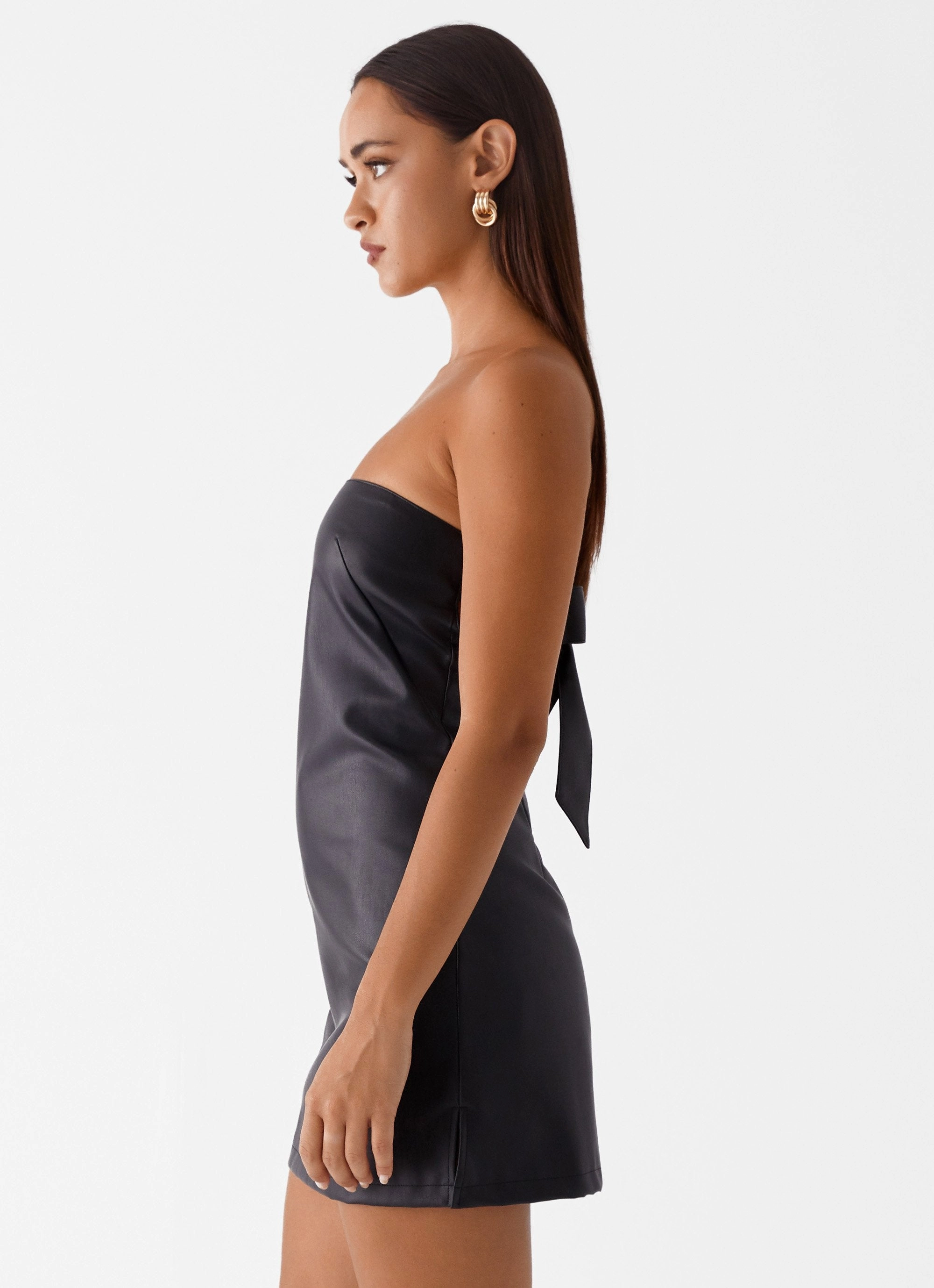 spring outfit Kenny Mini Dress - Black