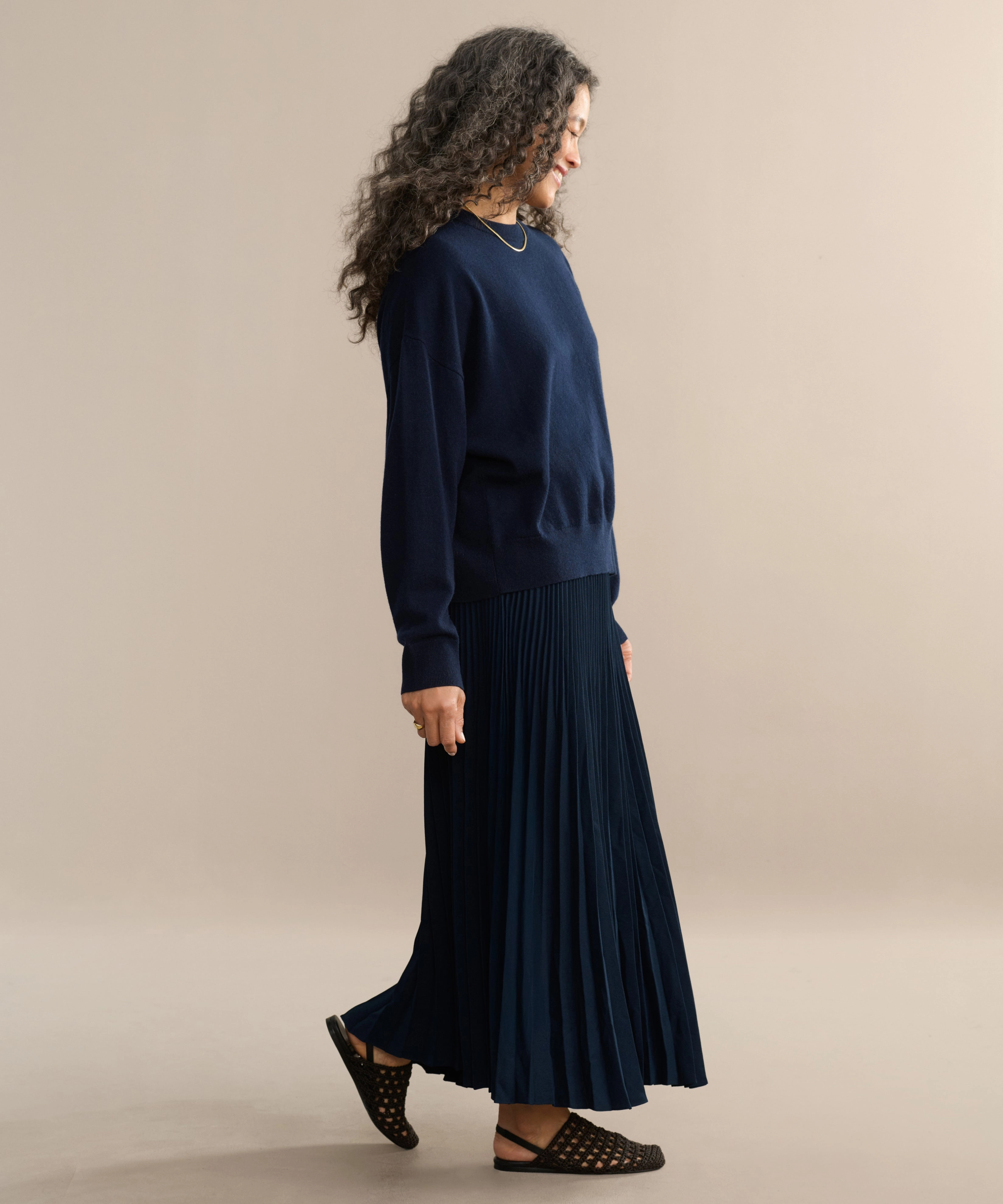 Lightweight Flex Moisture Lock Technology Pleated Skirt