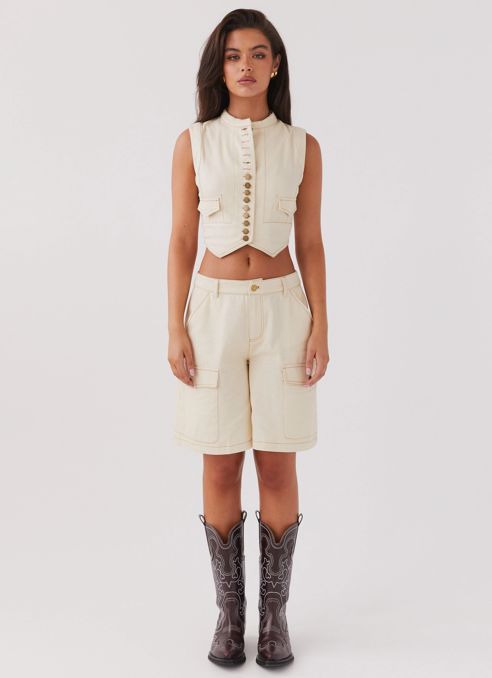 Sport Top Edina Cargo Top - Antique