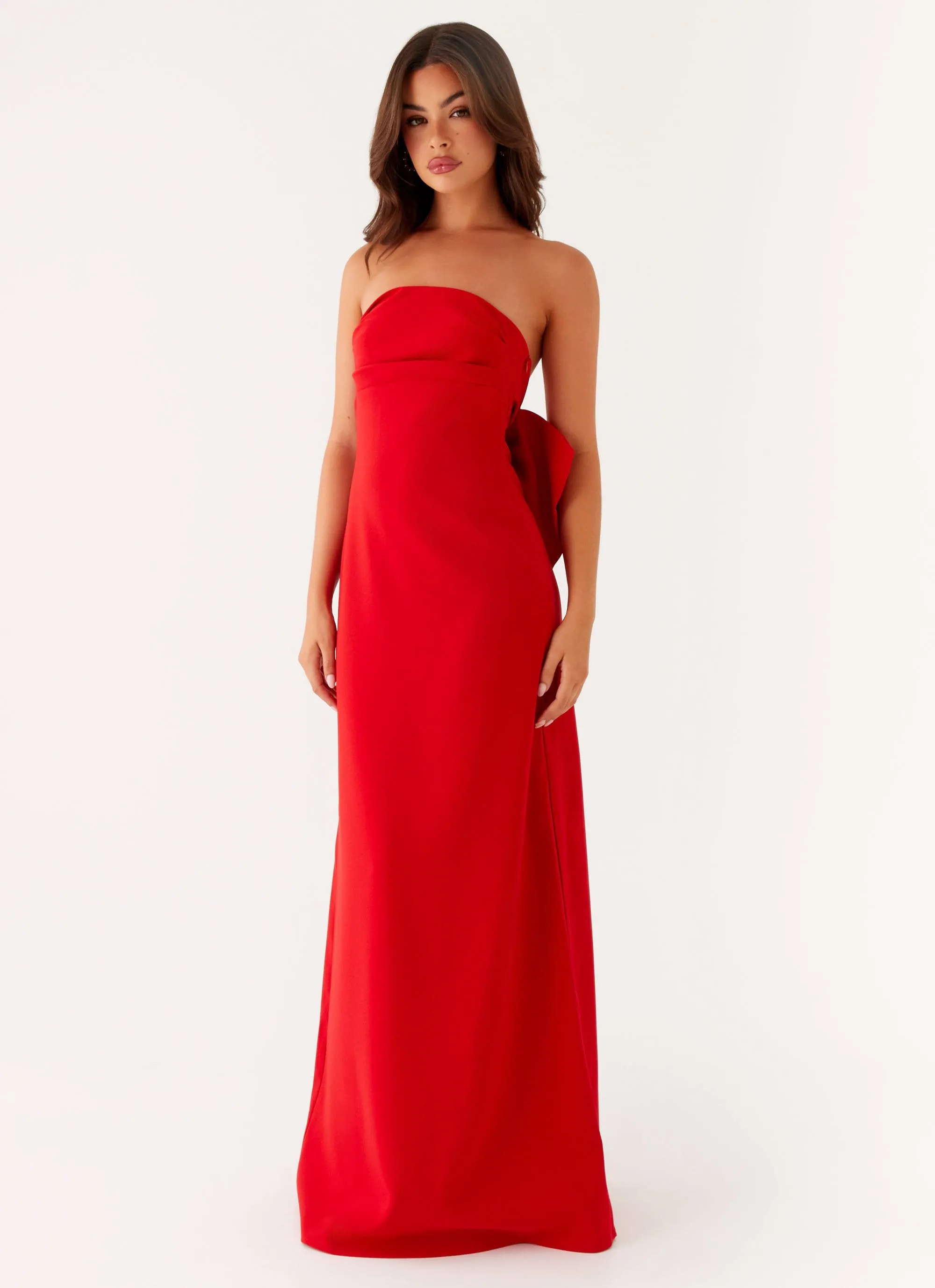 City Rhythm Meredith Maxi Dress - Red