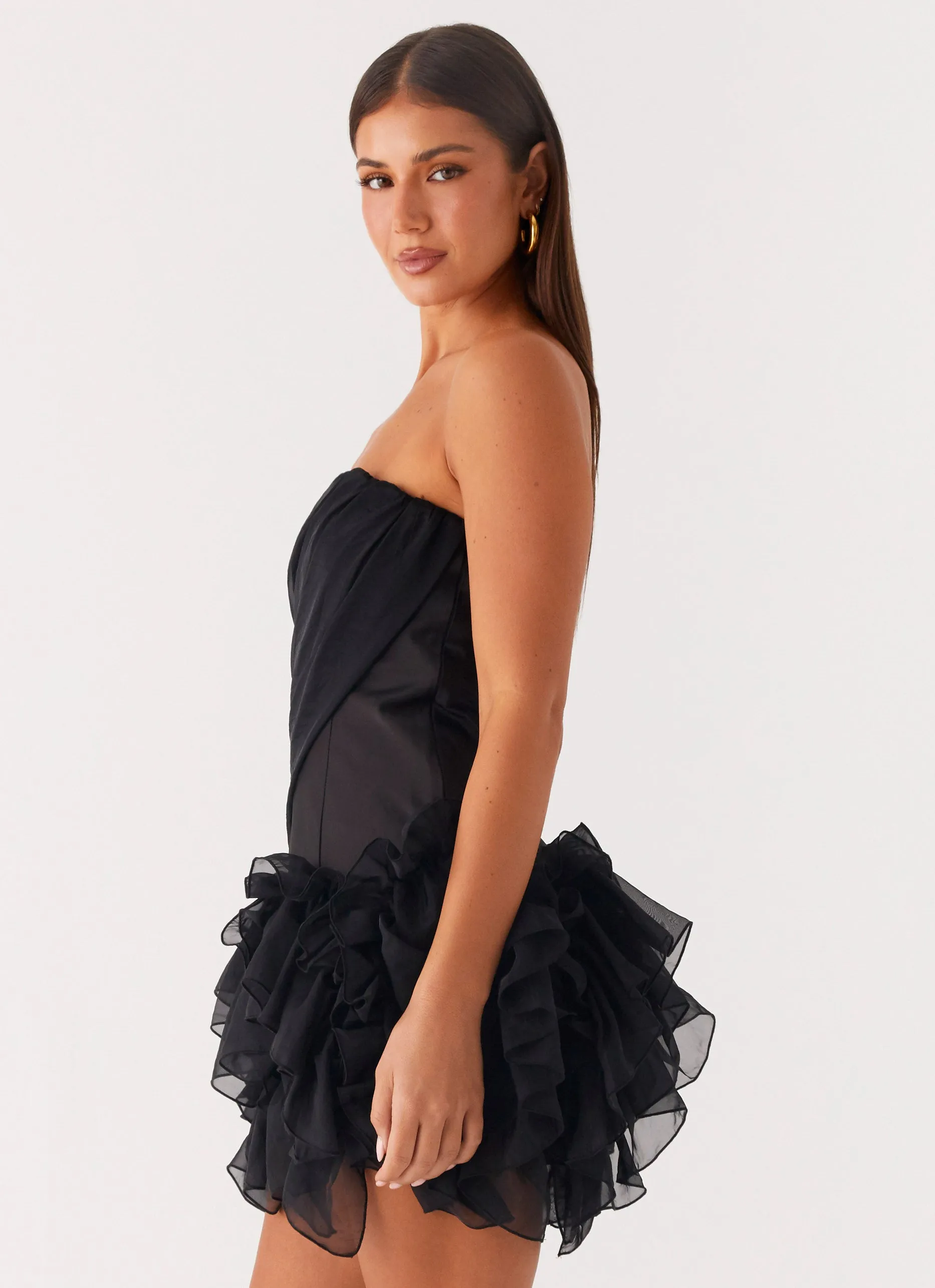 Arabian Nights Mini Dress - Black All-day style Versatile Layer Wear