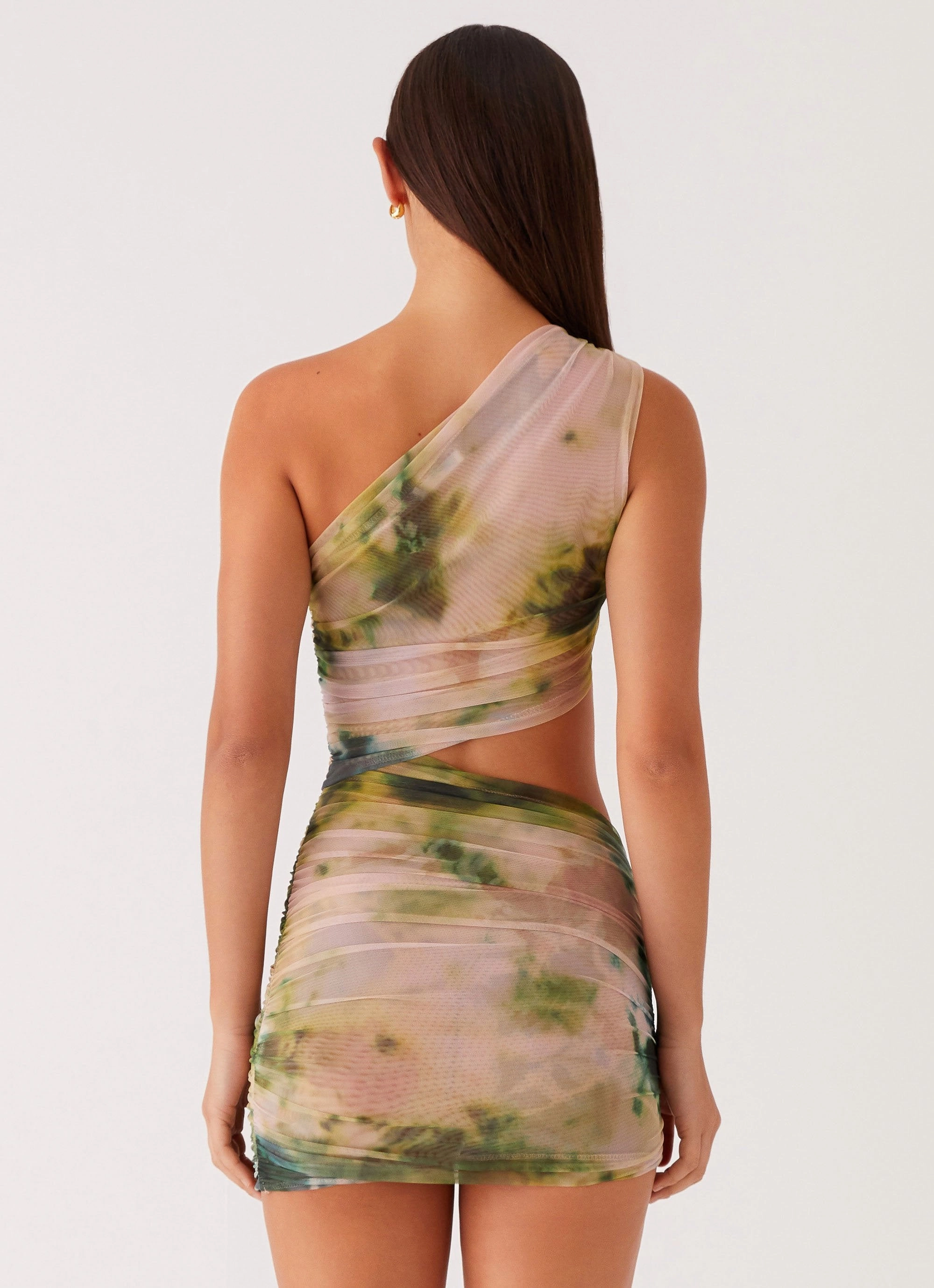 SoftTouchTexture Addie Mini Dress - Rainforest