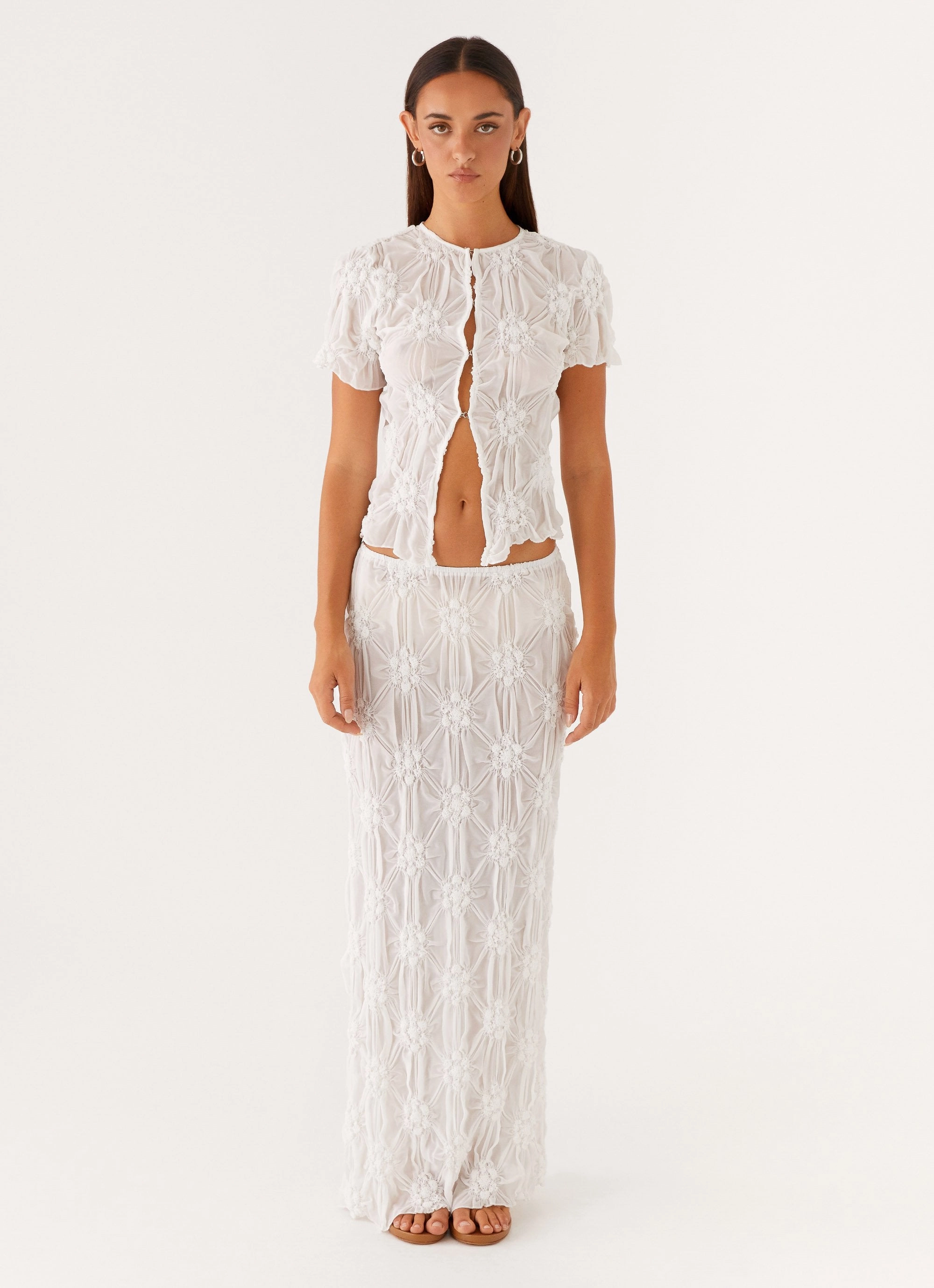 Hypoallergenic Inner Layer Effortlessly Top - Ivory