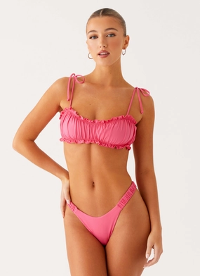 El Nido Bikini Bottoms - Pink Eco-friendly