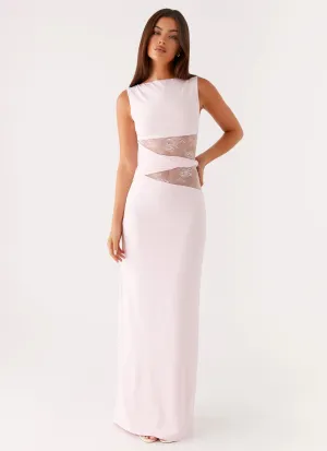 Karma Maxi Dress - Pink Love Glow Fashionable appearance