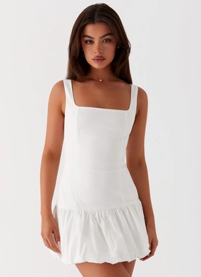Lexy Mini Dress - Ivory Formed Look