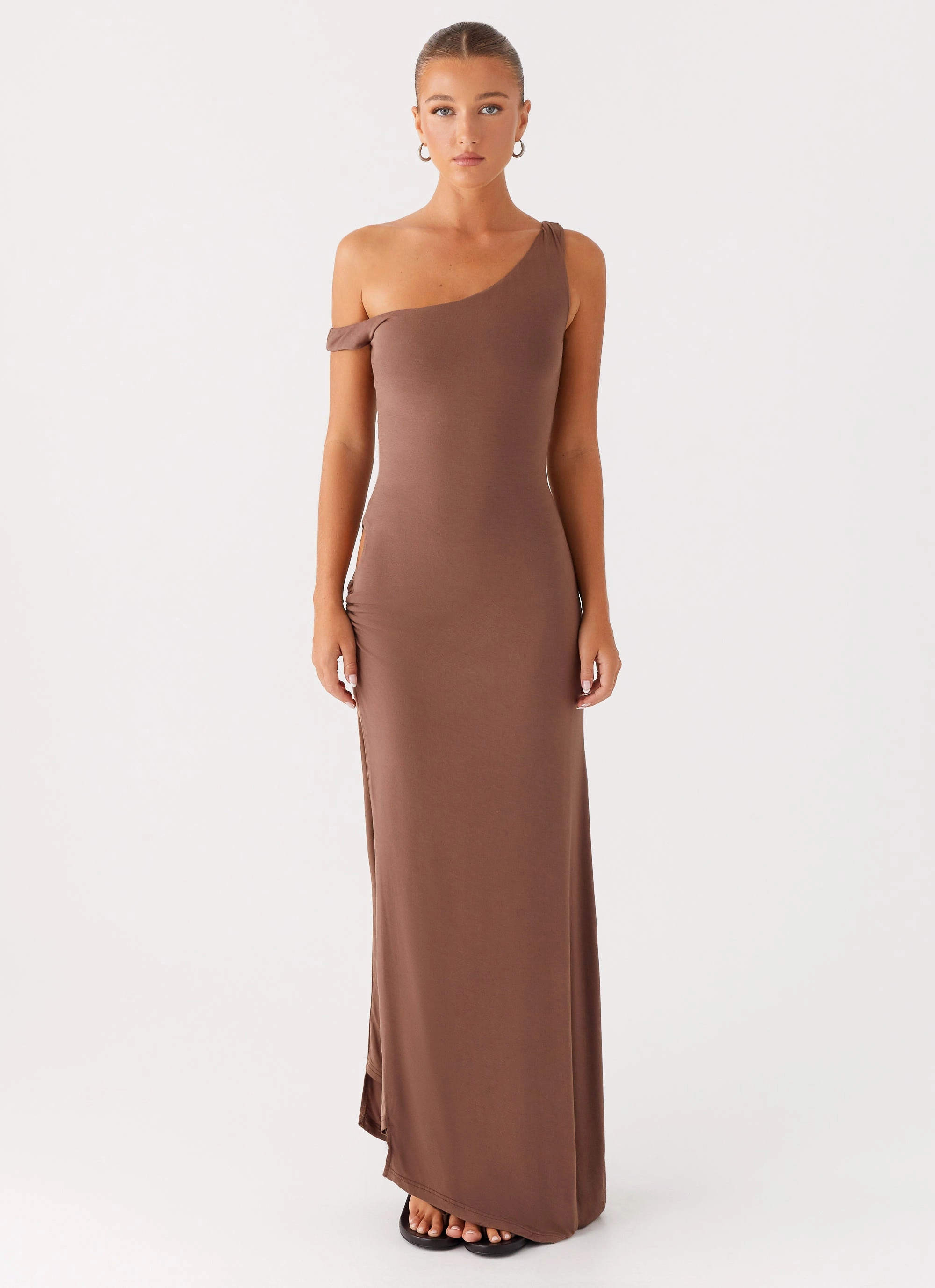 Dalla Maxi Dress - Dark Chocolate ReversibleStyle Light Finish