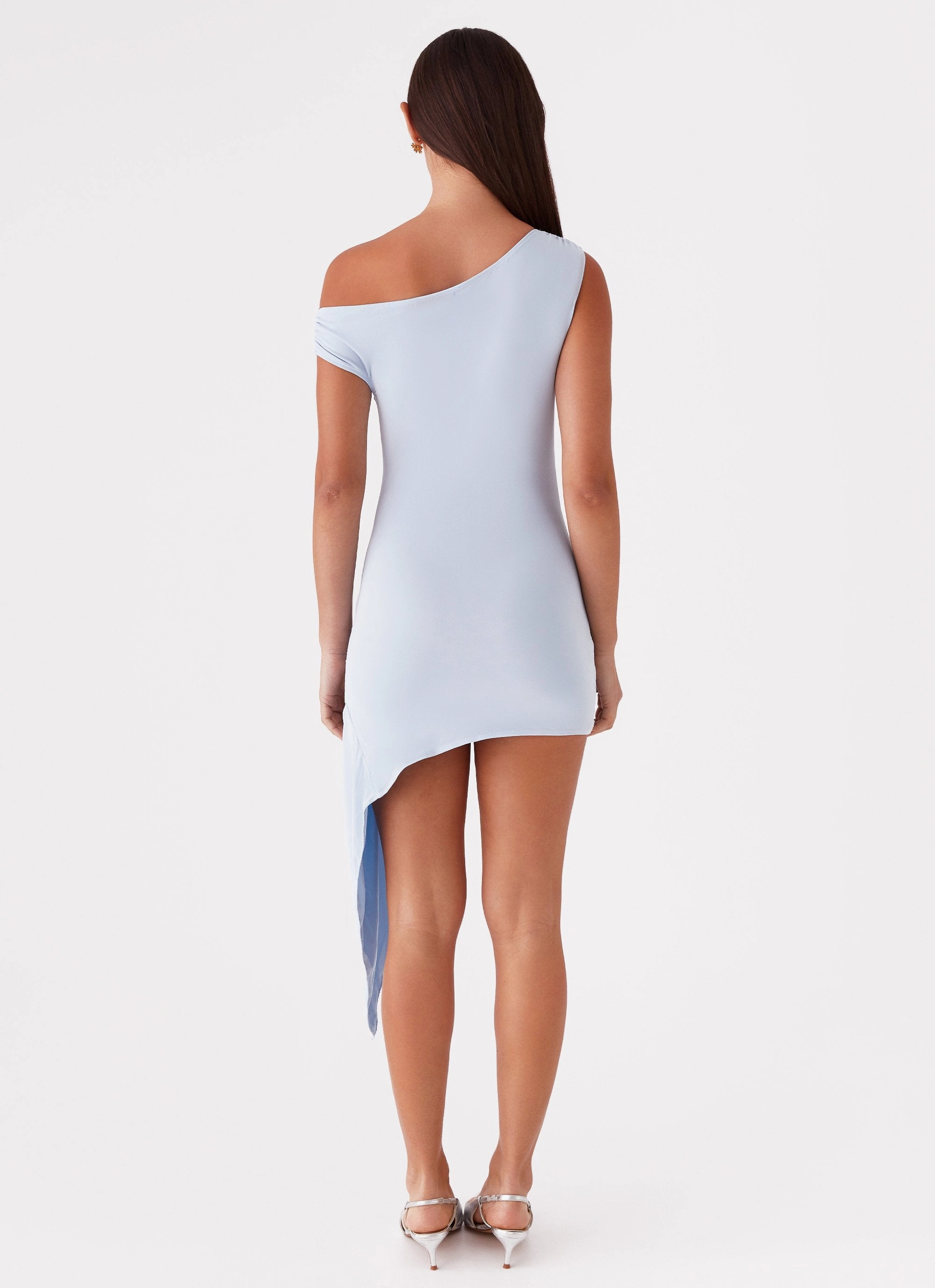 Gender Fluid Sunset Look Shauna Mini Dress - Blue