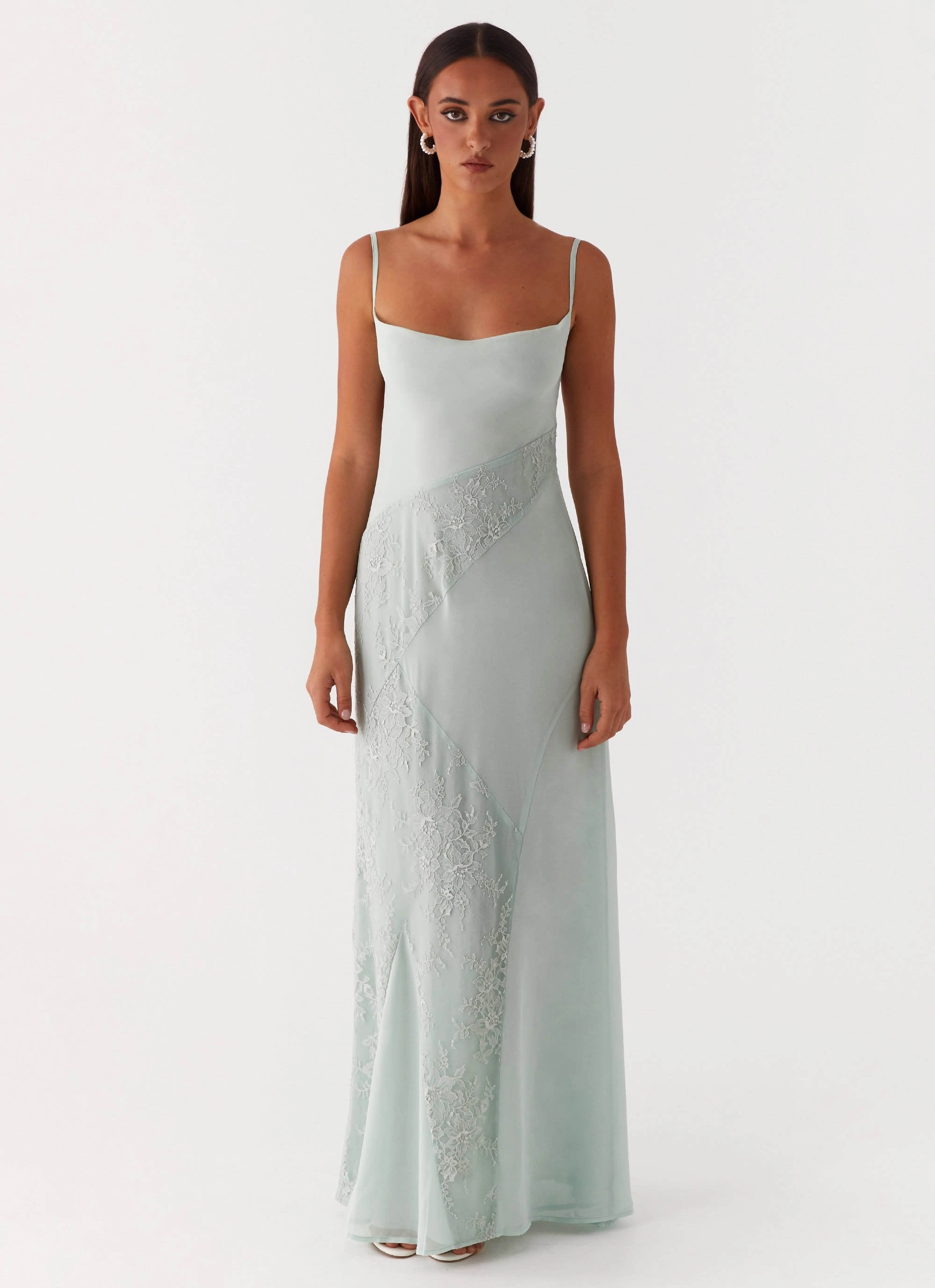 Gabriana Maxi Dress - Sage Vibrant Form All Day Ready