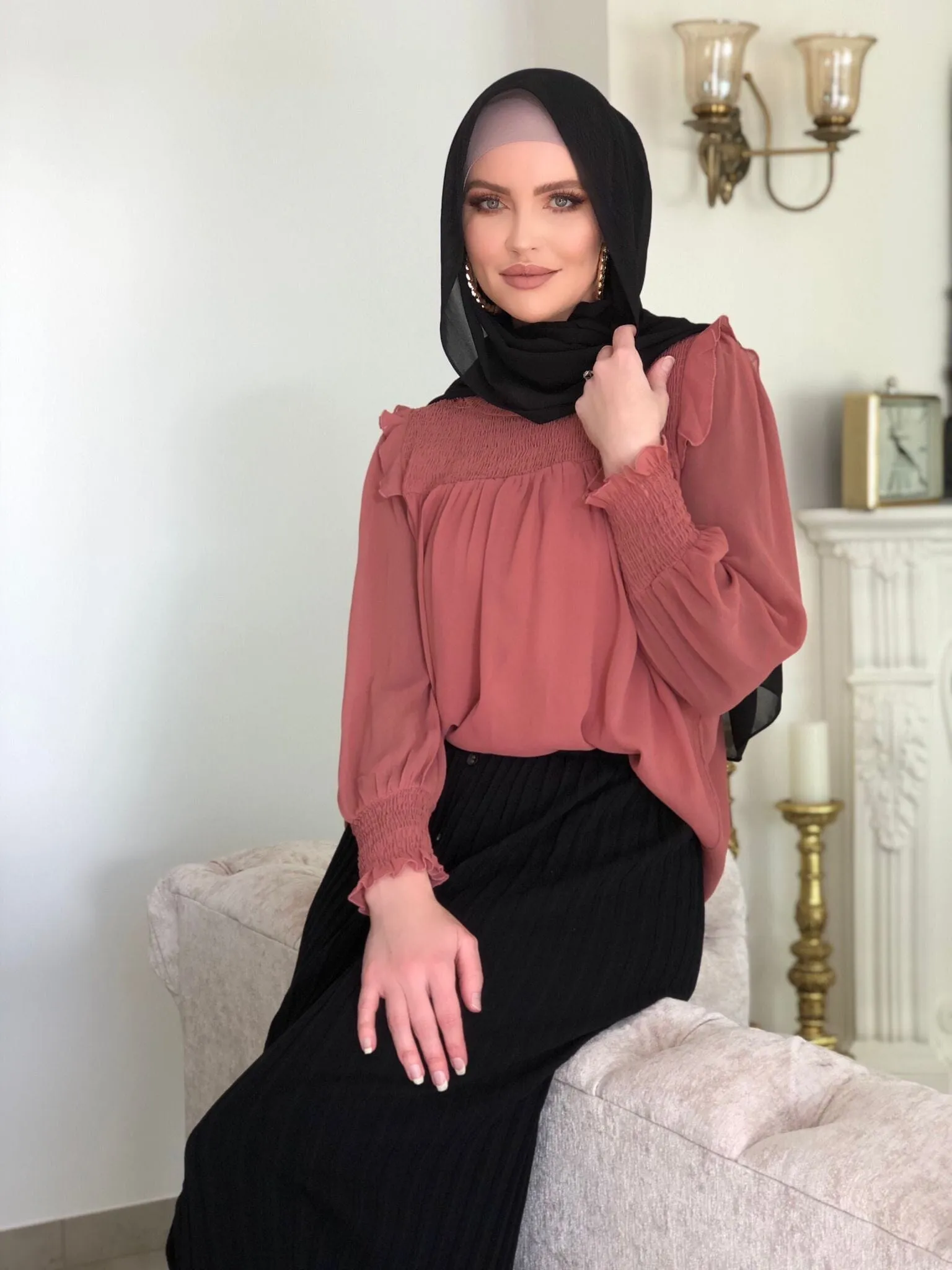 Ella Chiffon Shirt