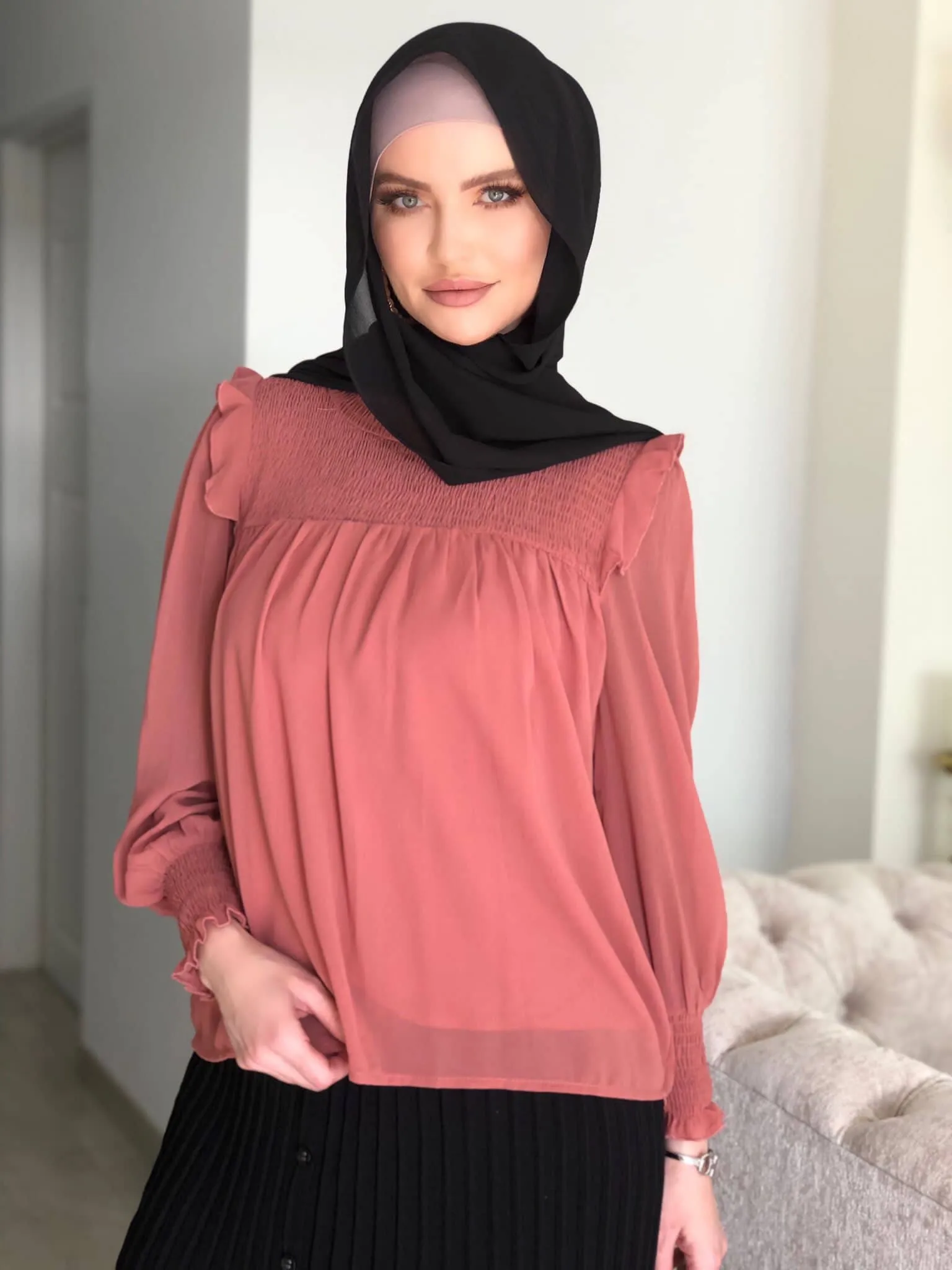 Ella Chiffon Shirt