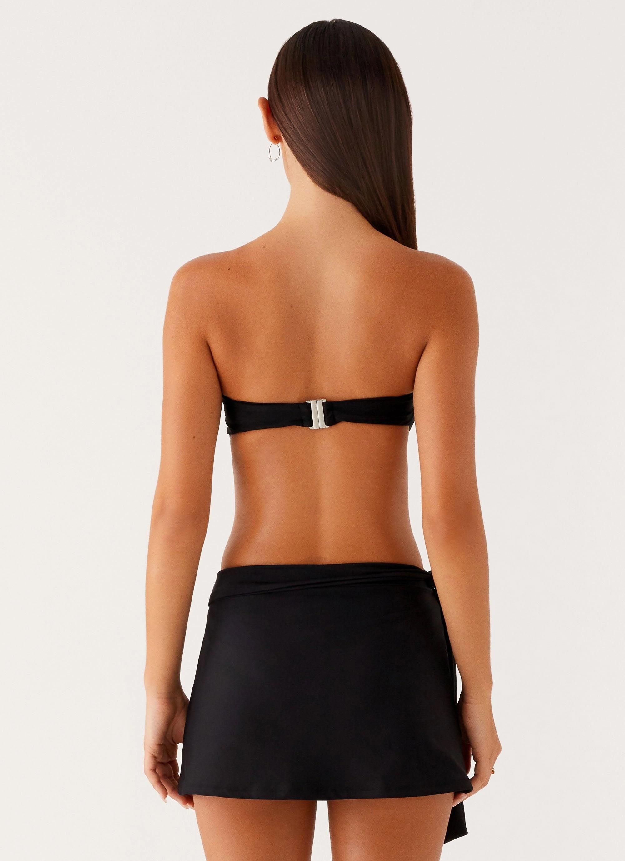 Ellie Swim Mini Skirt - Black All-Day Wear Trendy Vibe