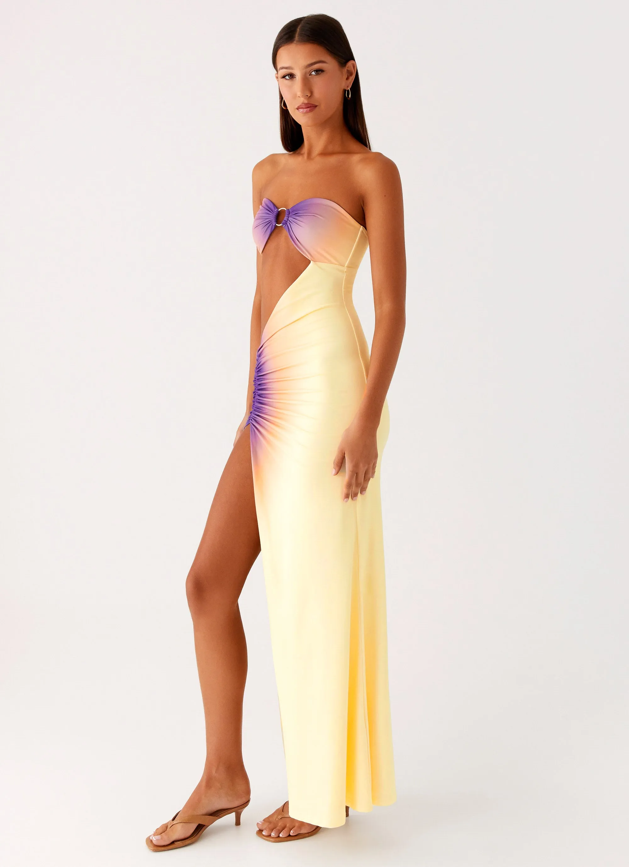 Ellisah Ombre Maxi Dress - Sunrise Ombre Chic Style Wear