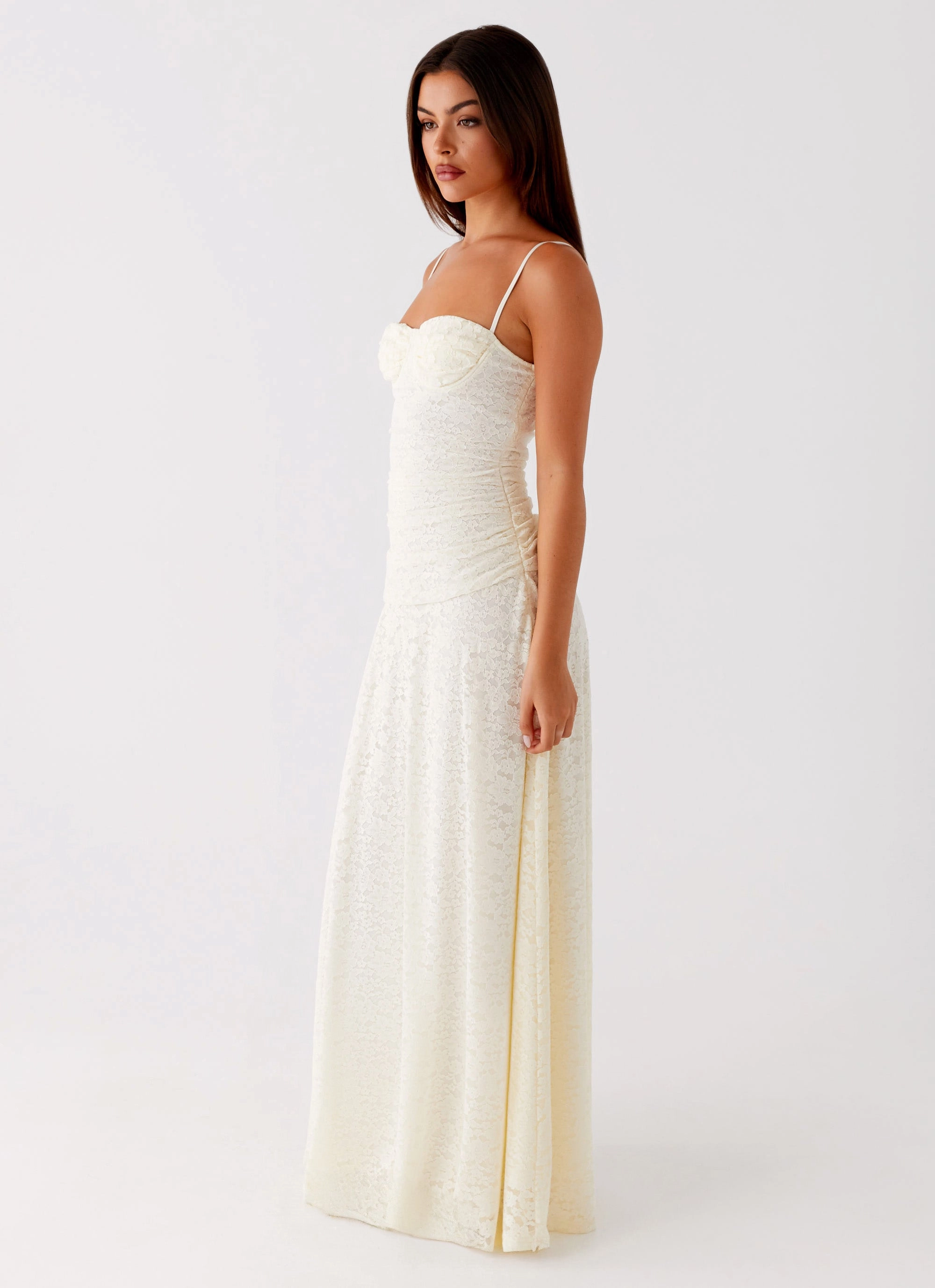 Elsa Maxi Dress - Ivory Body Safe