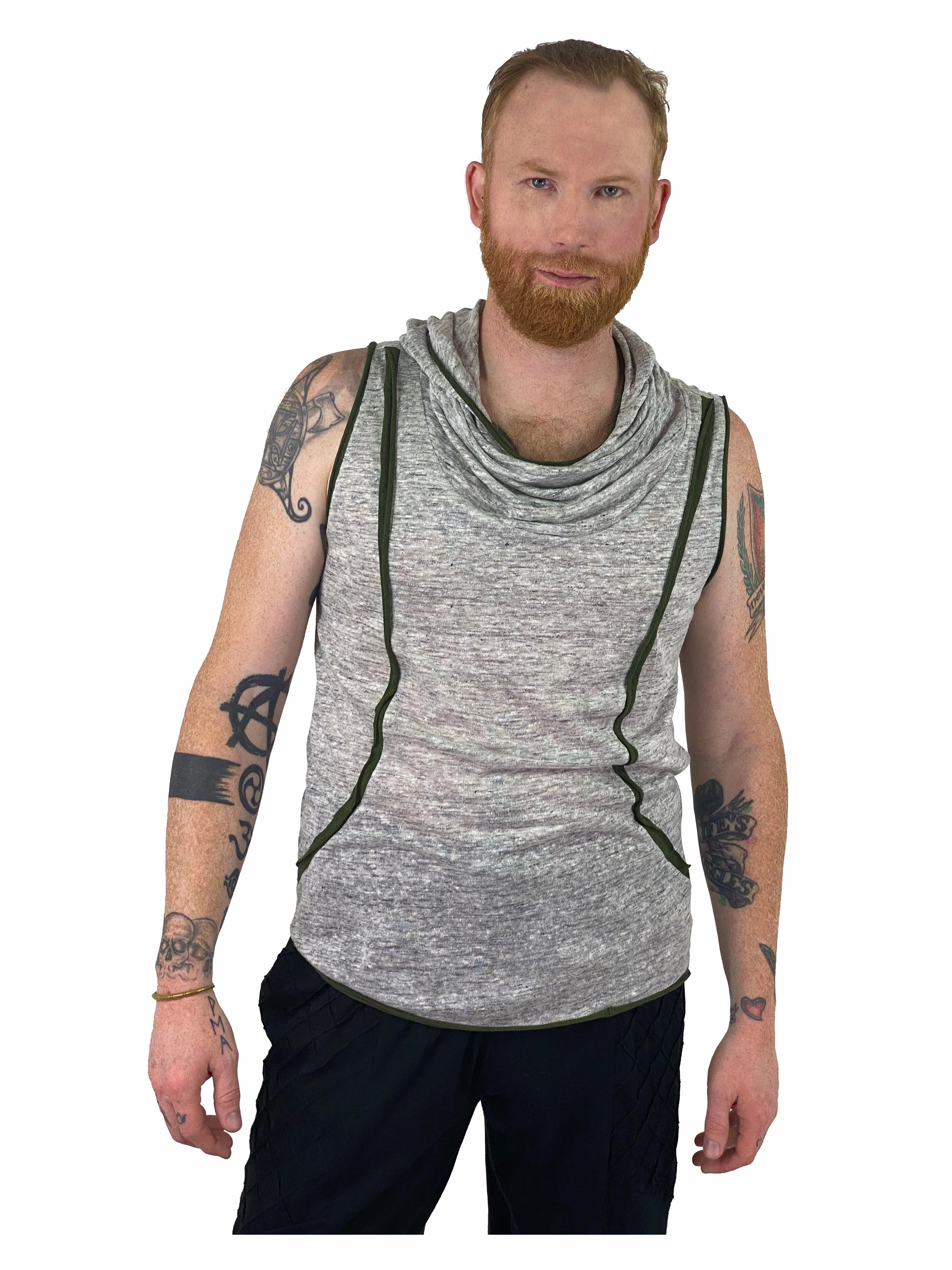 Elven Hunter Shirt ZeroWaste Construction Antimicrobial Finish