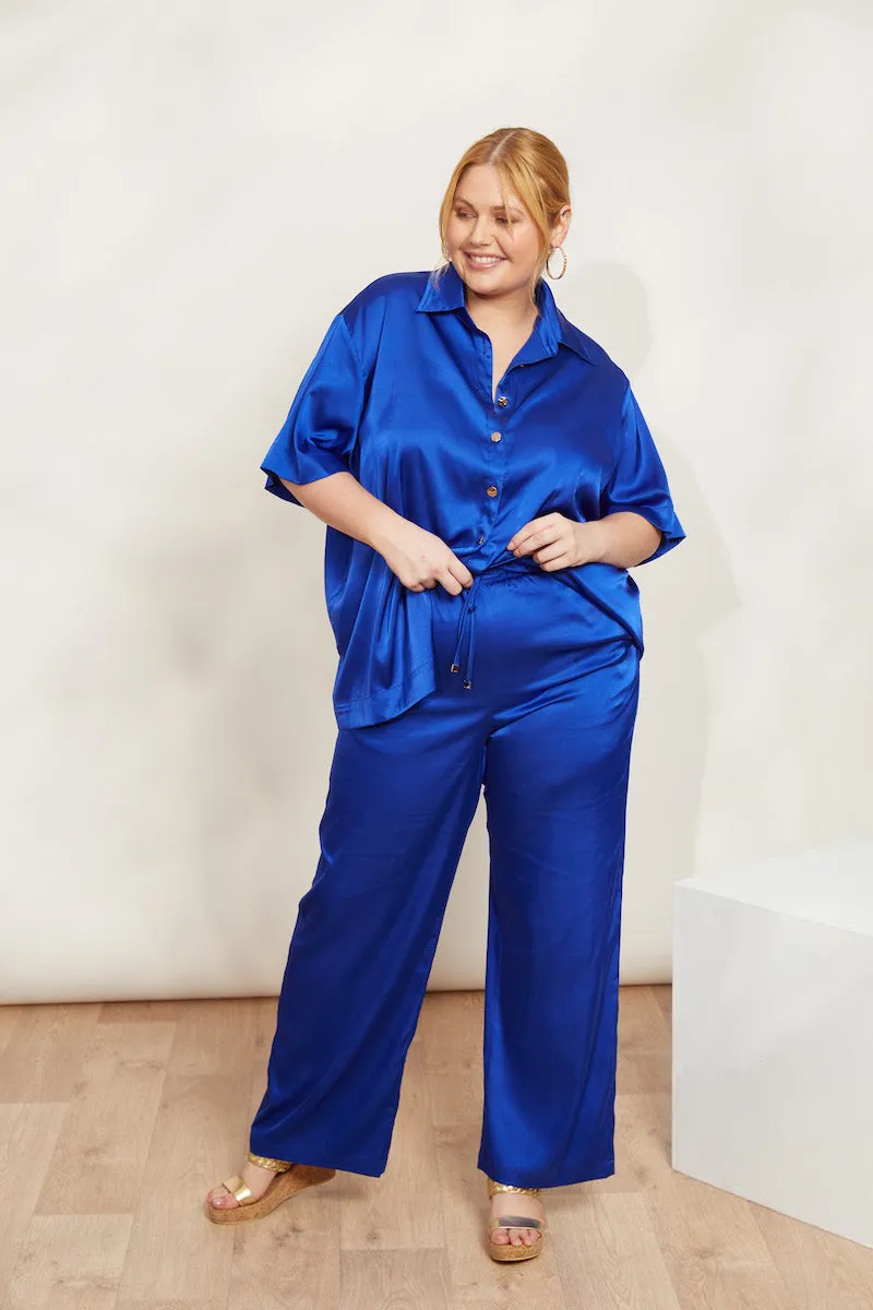 Elysian Shirt, Cobalt