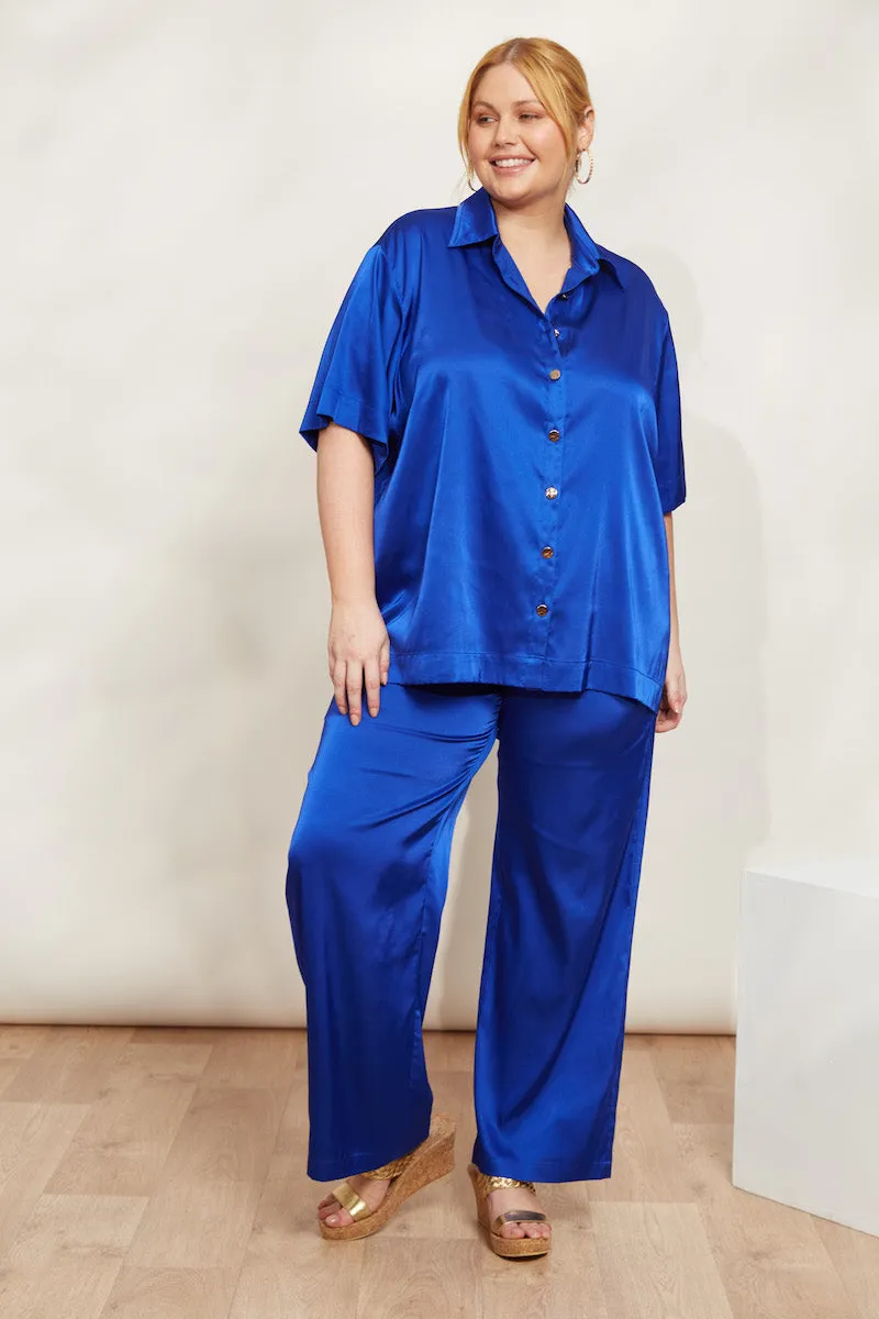 Elysian Shirt, Cobalt