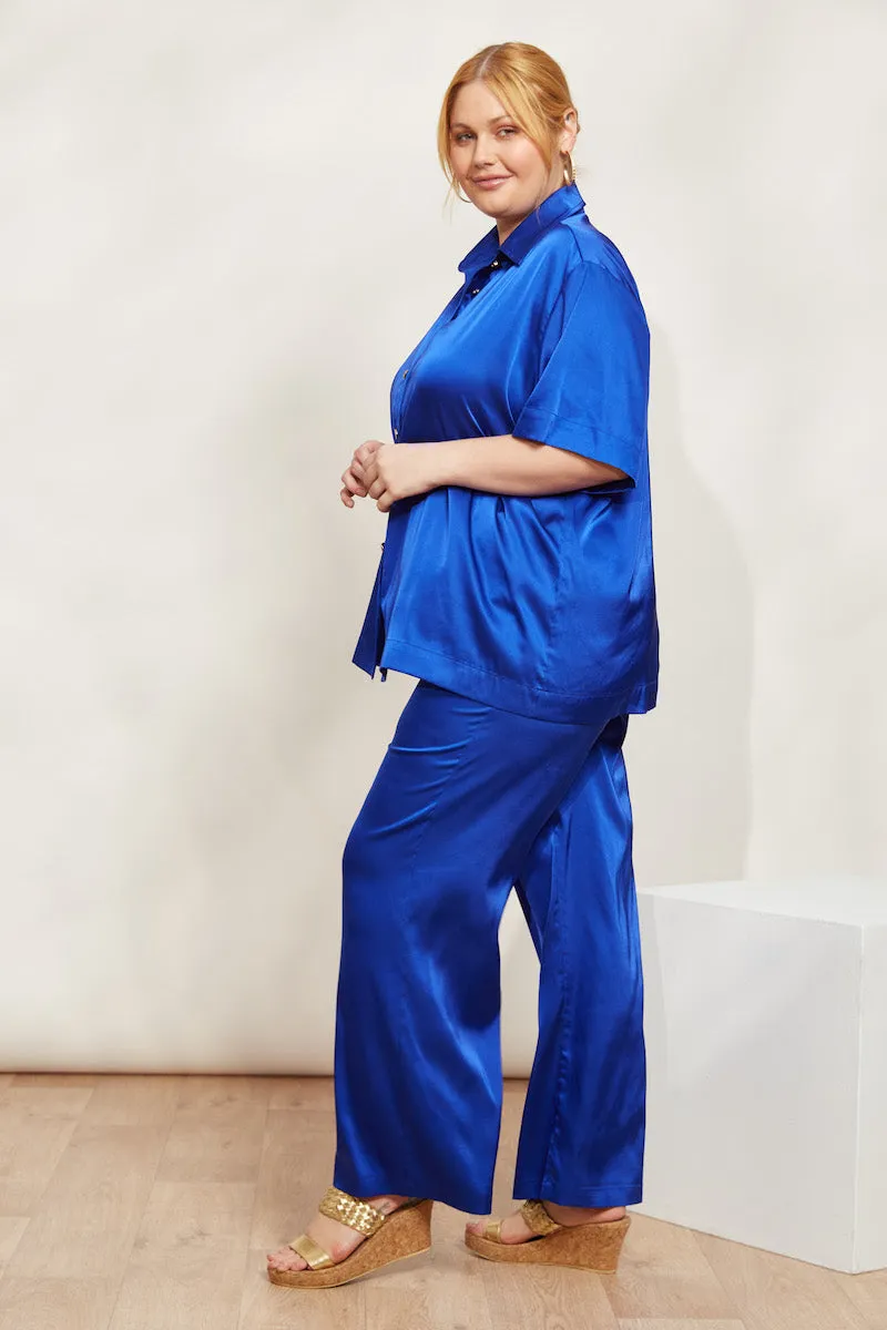 Elysian Shirt, Cobalt