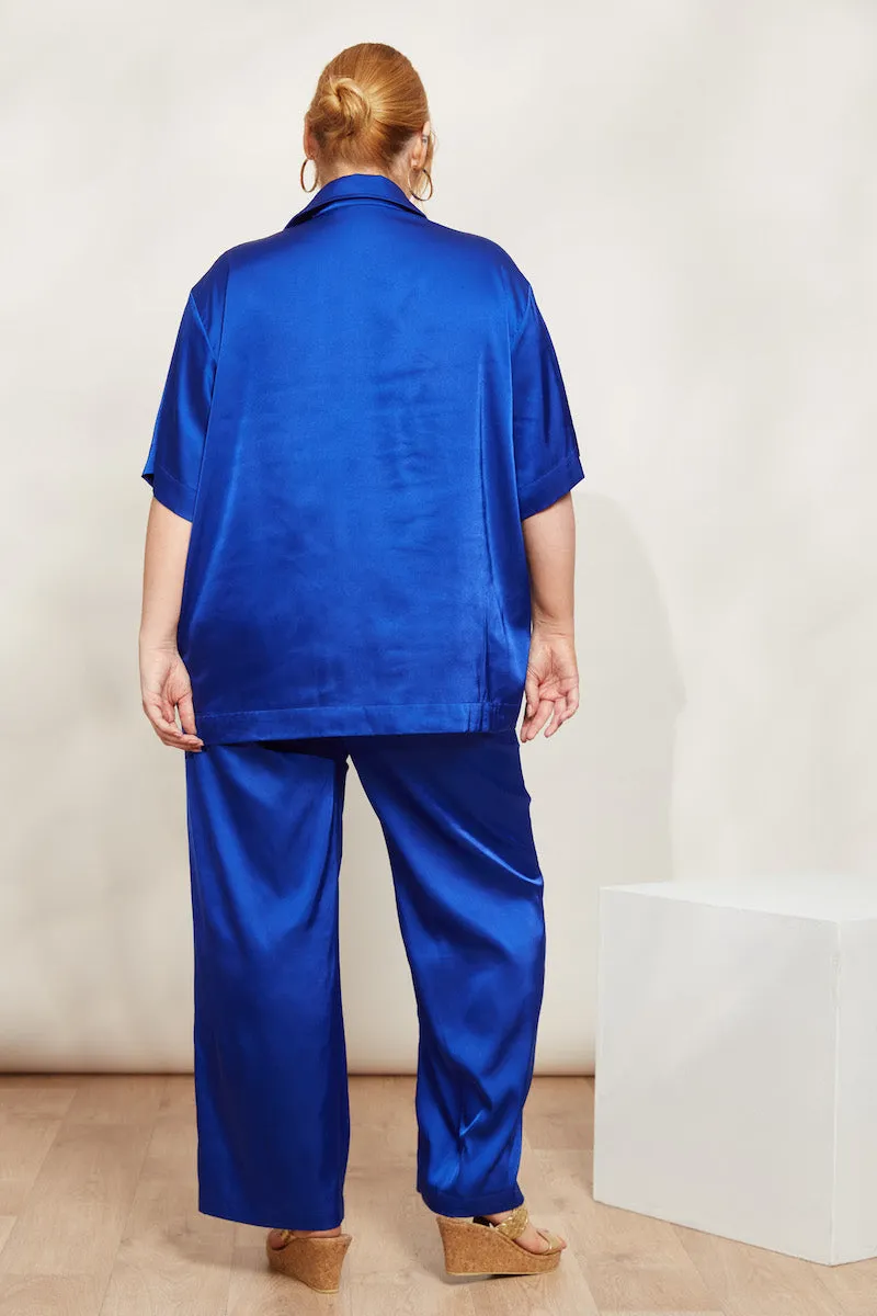Elysian Shirt, Cobalt