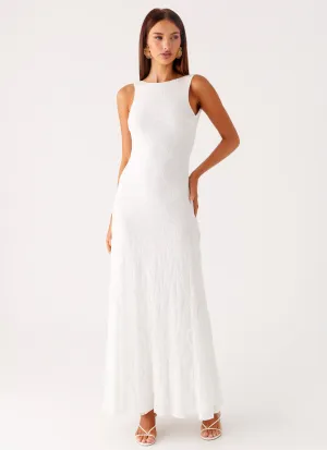 Soft Touch Embrace The Sun Maxi Dress - White