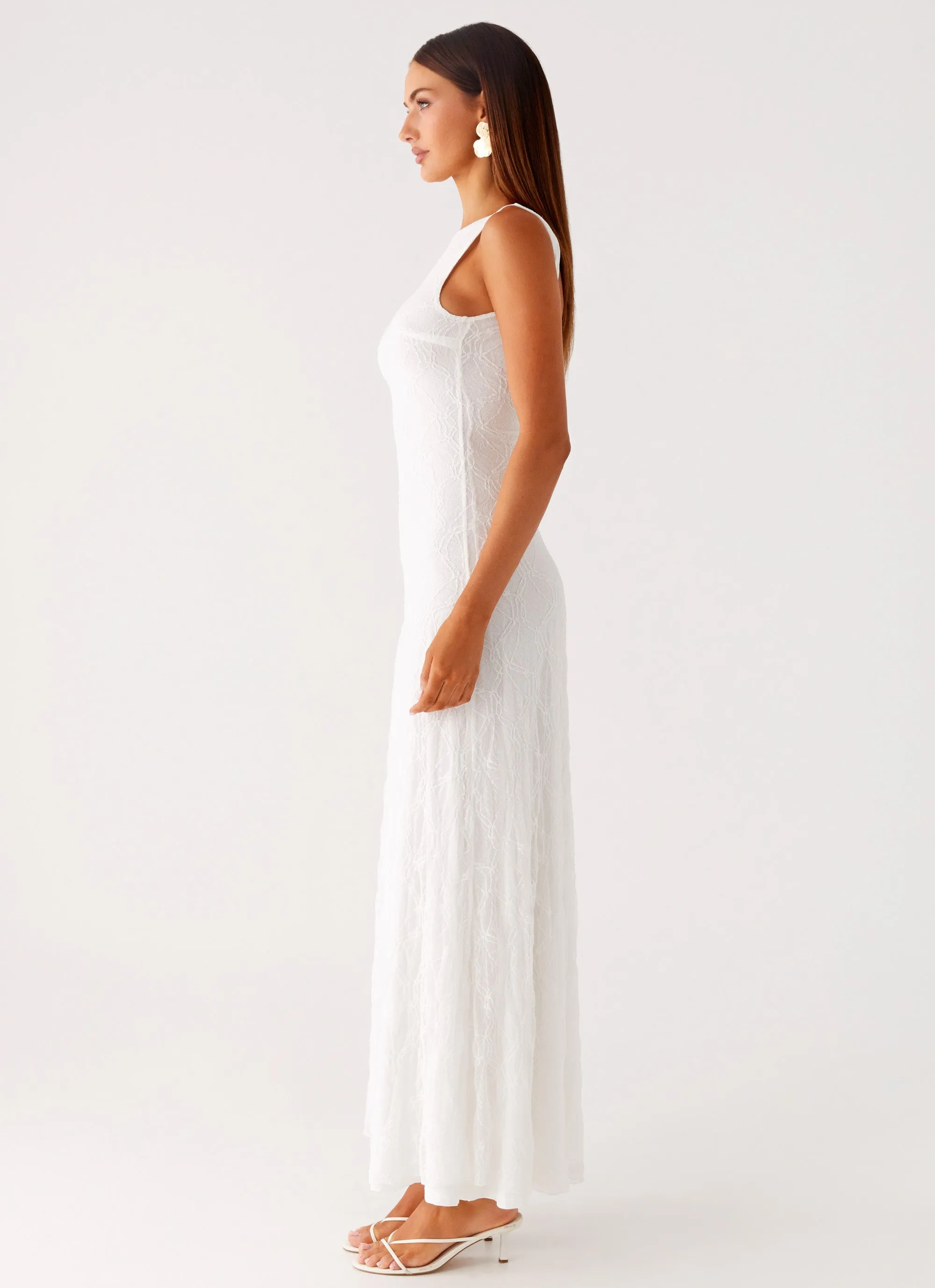 Embrace The Sun Maxi Dress - White Beauty Feel
