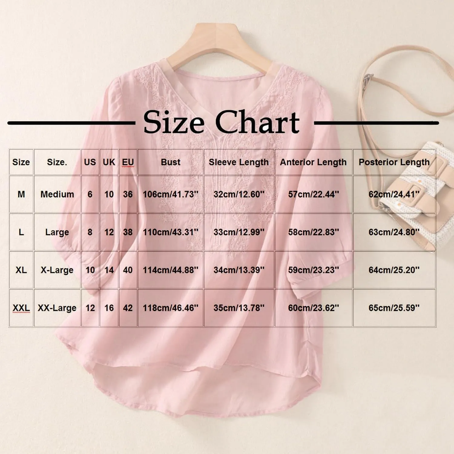 Embroidered Tops for Women Summer Mexican V Neck Blouses Fashion Cotton Linen Short Sleeve Shirt Boho Tees