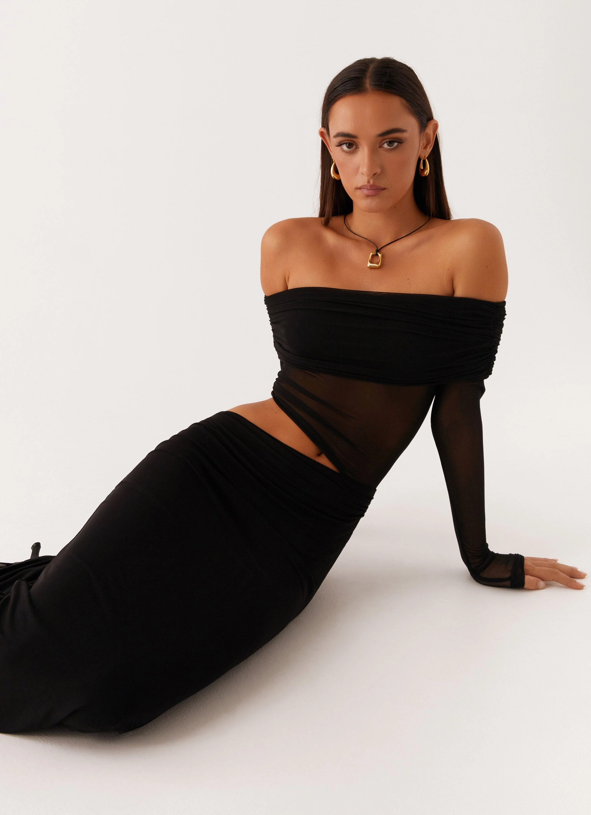 Flattering Fit for All Emery Maxi Dress - Black