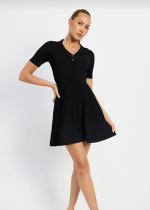 Stain-Resistant Versatile Layer En Saison Parker Mini Tennis Dress