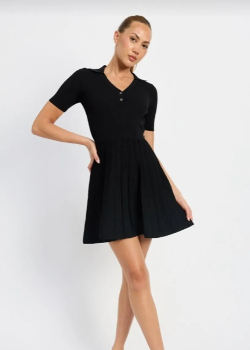 Stain-Resistant Versatile Layer En Saison Parker Mini Tennis Dress