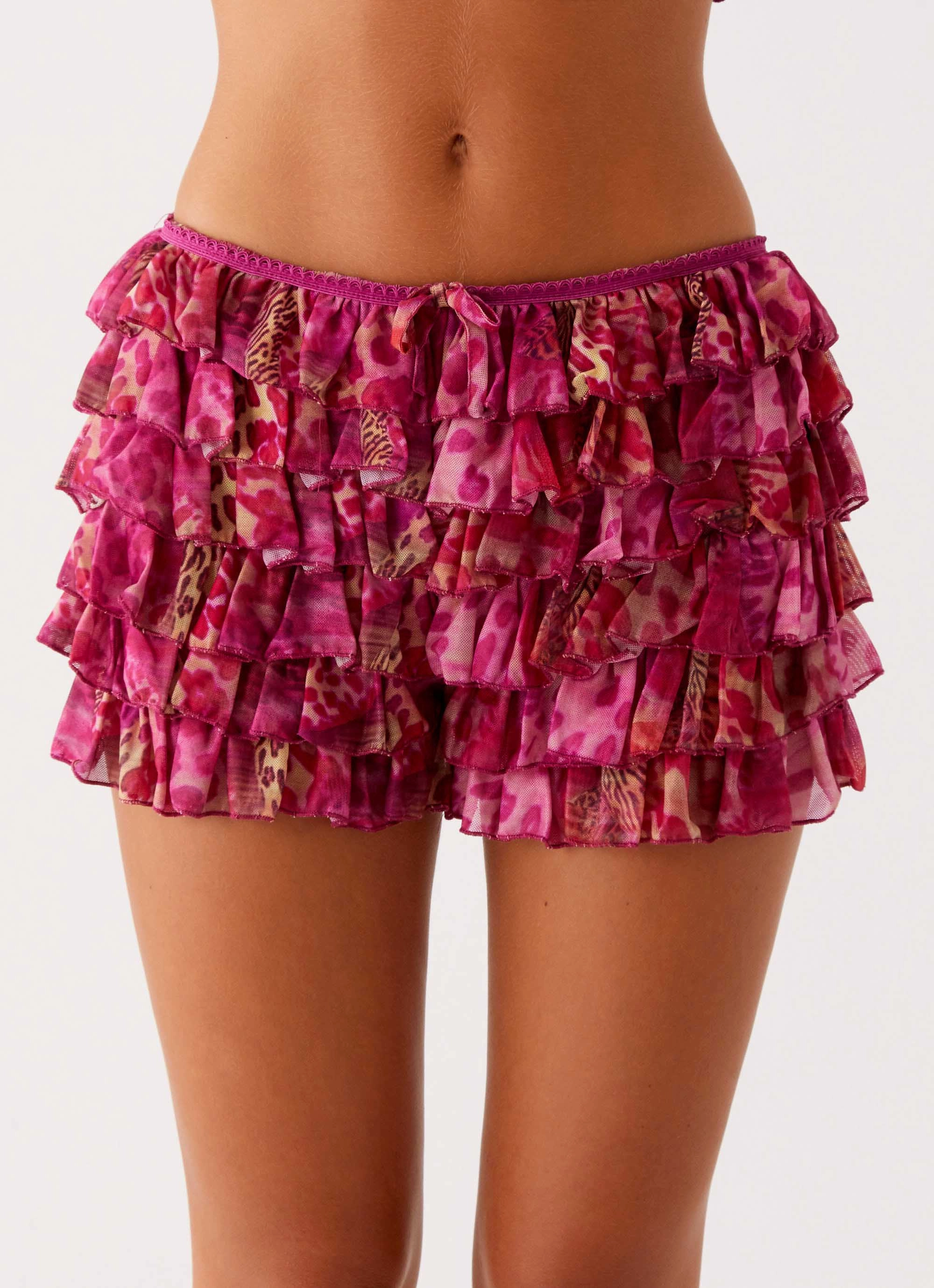 Entertain Me Bloomer Shorts - Lavender Lagoon Tagless label