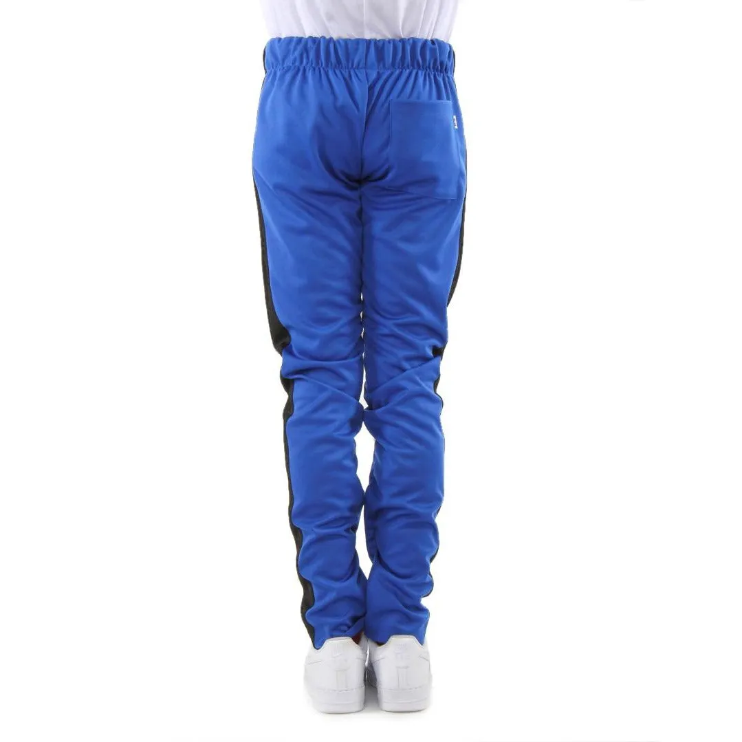 EPTM Royal Blue Track Pants w/Black Stripe