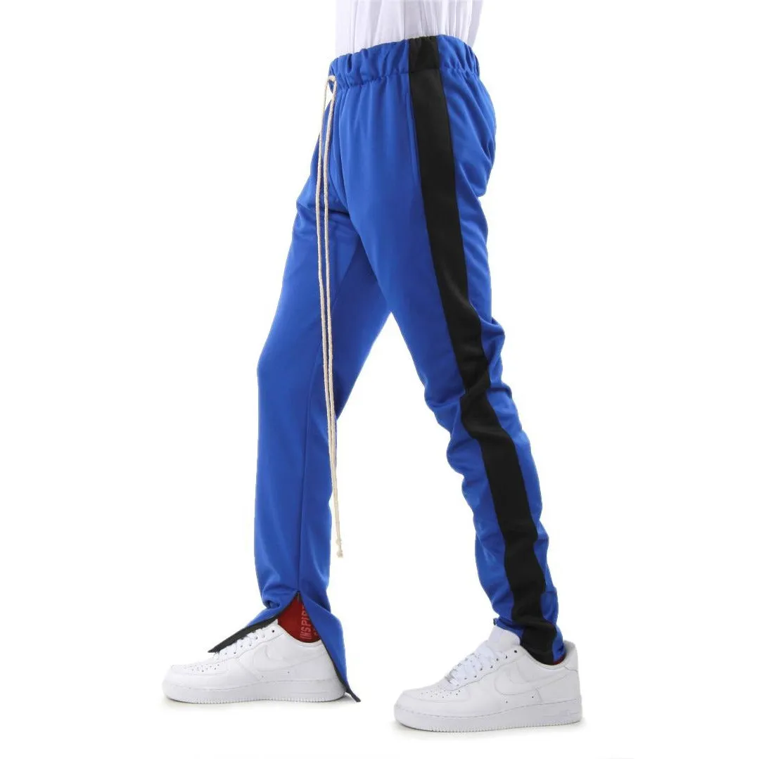 EPTM Royal Blue Track Pants w/Black Stripe