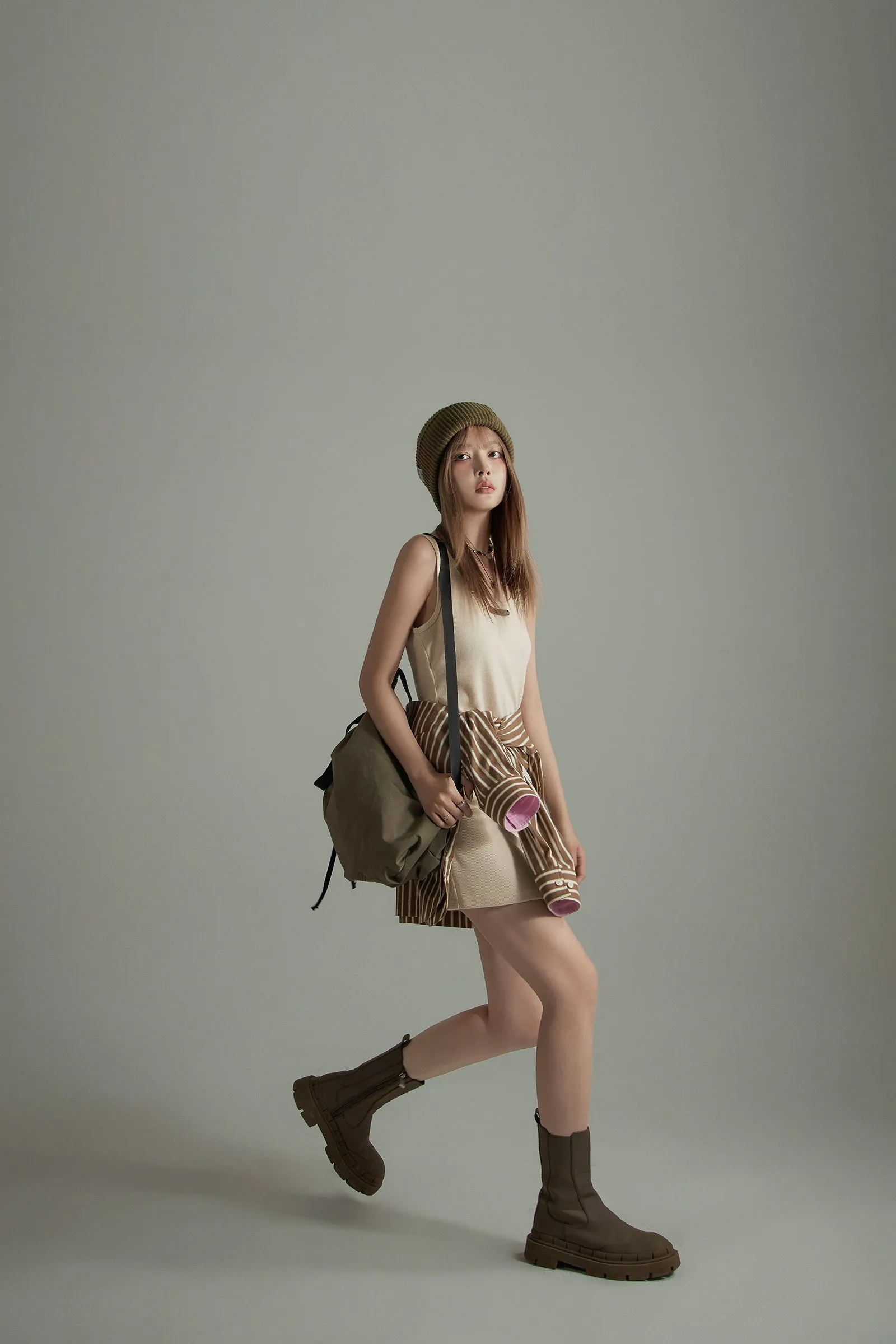 Essential Sleeveless Mini Dress