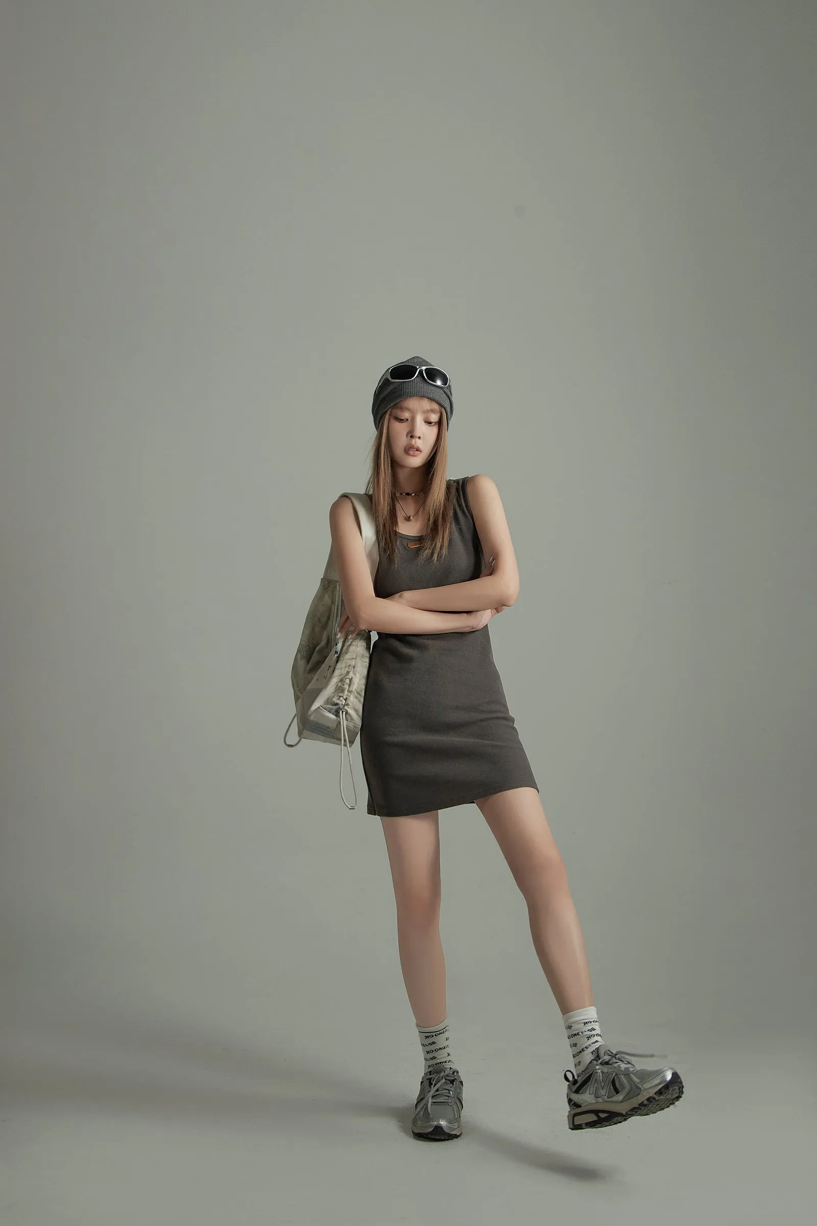 Essential Sleeveless Mini Dress